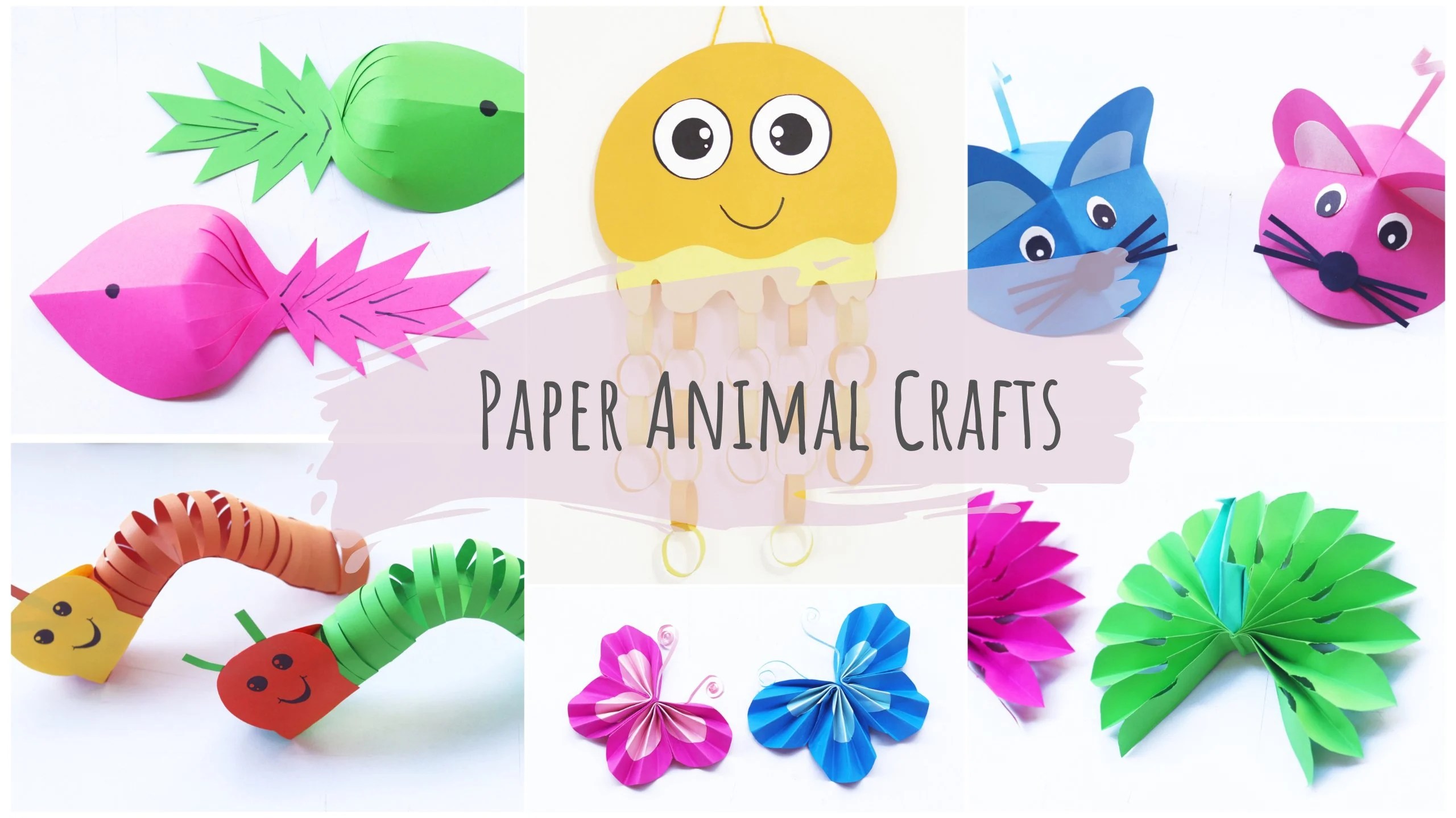 Paper Craft Animals Fun and Creative Way to Make Paper Crafts