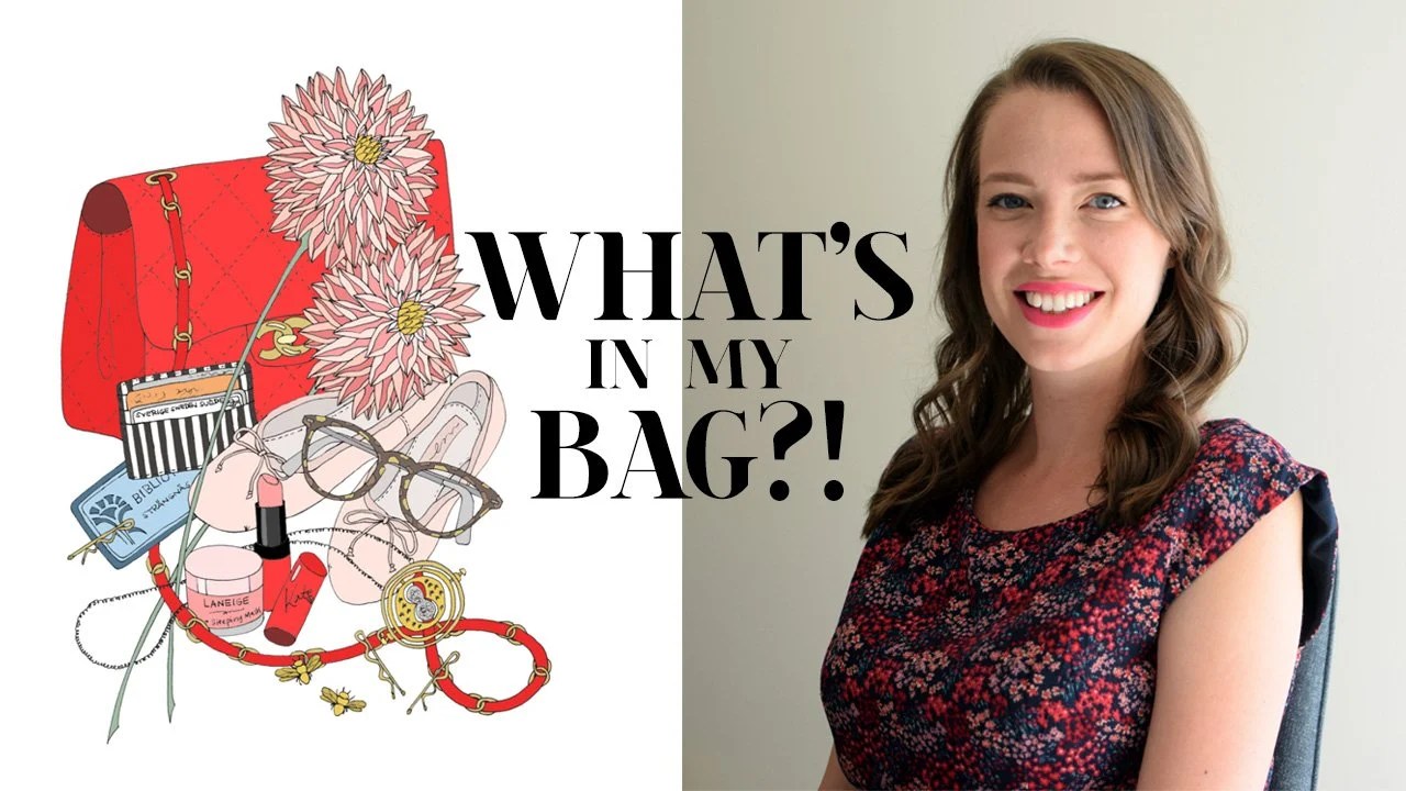 What's in my Bag A contemporary take on the classic self portrait. Kristina Hultkrantz