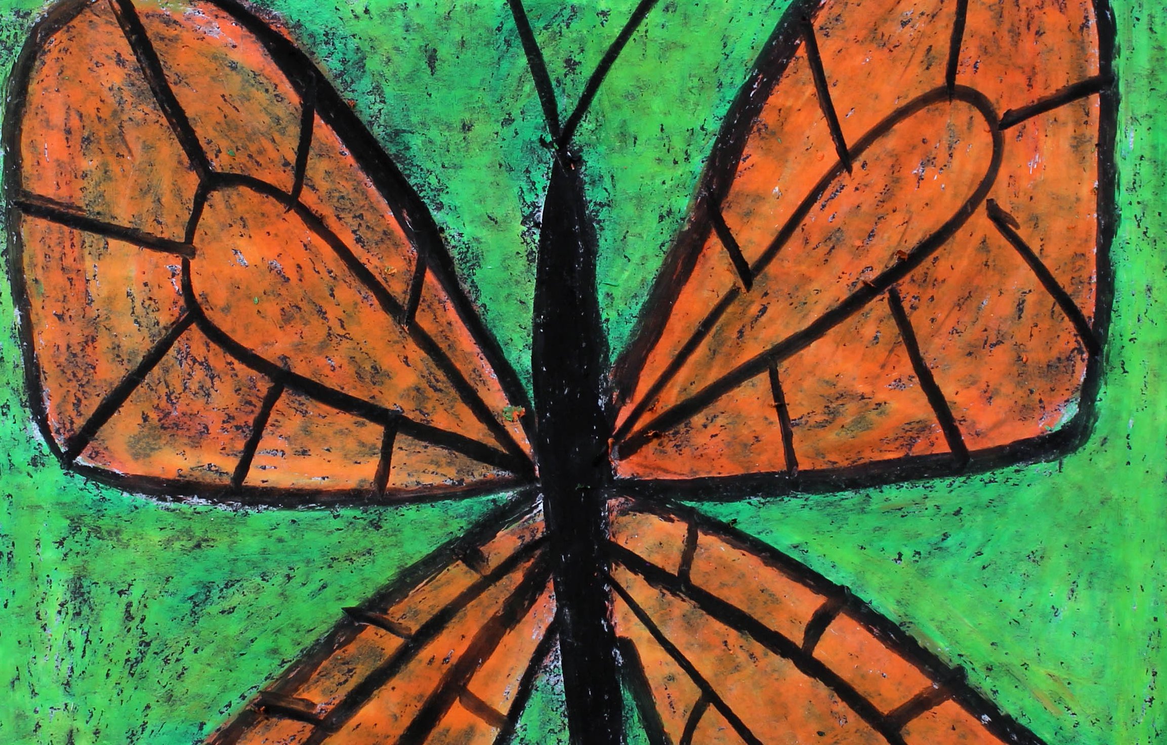 Art for Kids and Beginners Create a Monarch Butterfly with Oil Pastels
