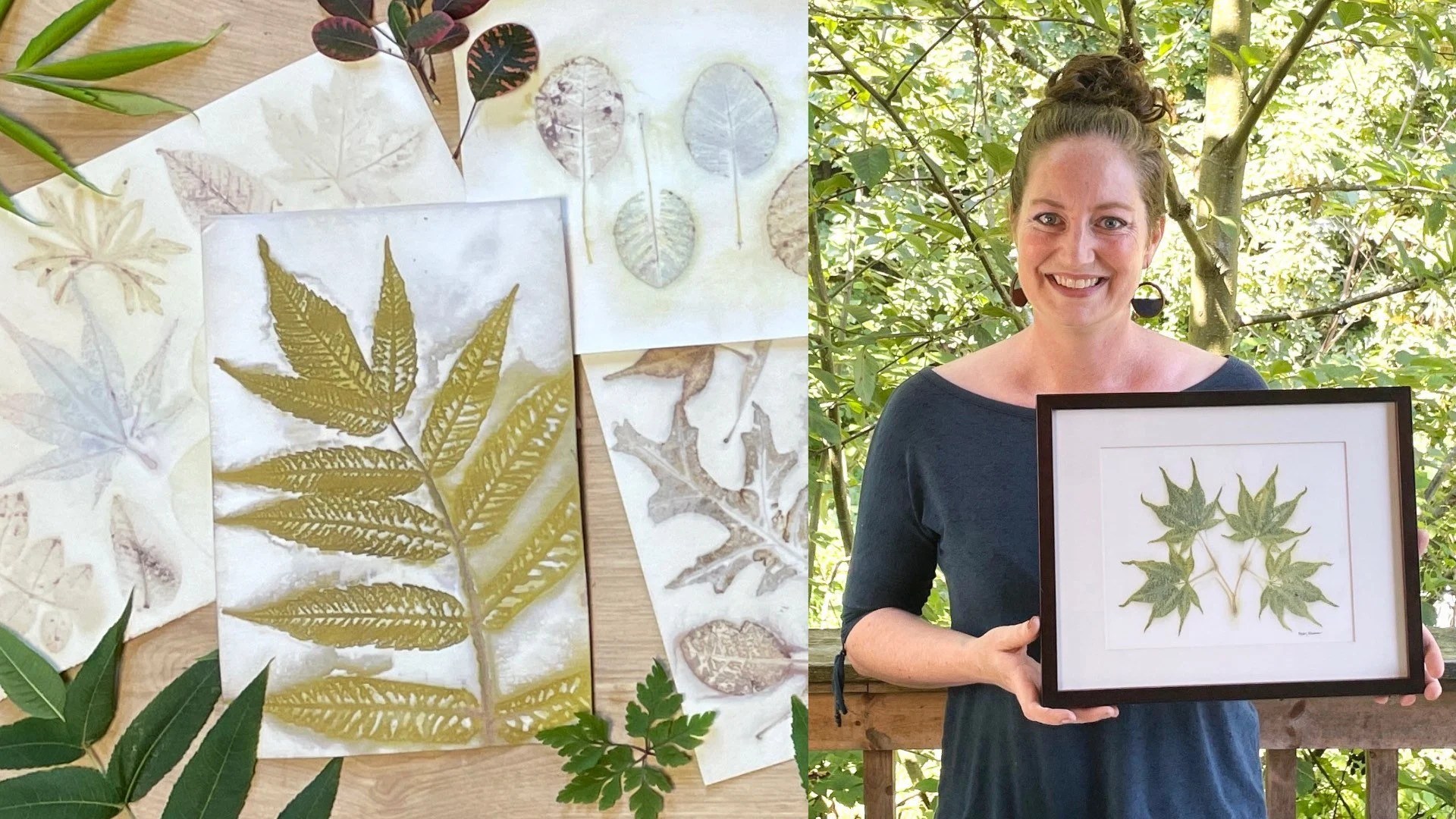 Botanical Printing Creating Natural Leaf Prints on Paper Casey