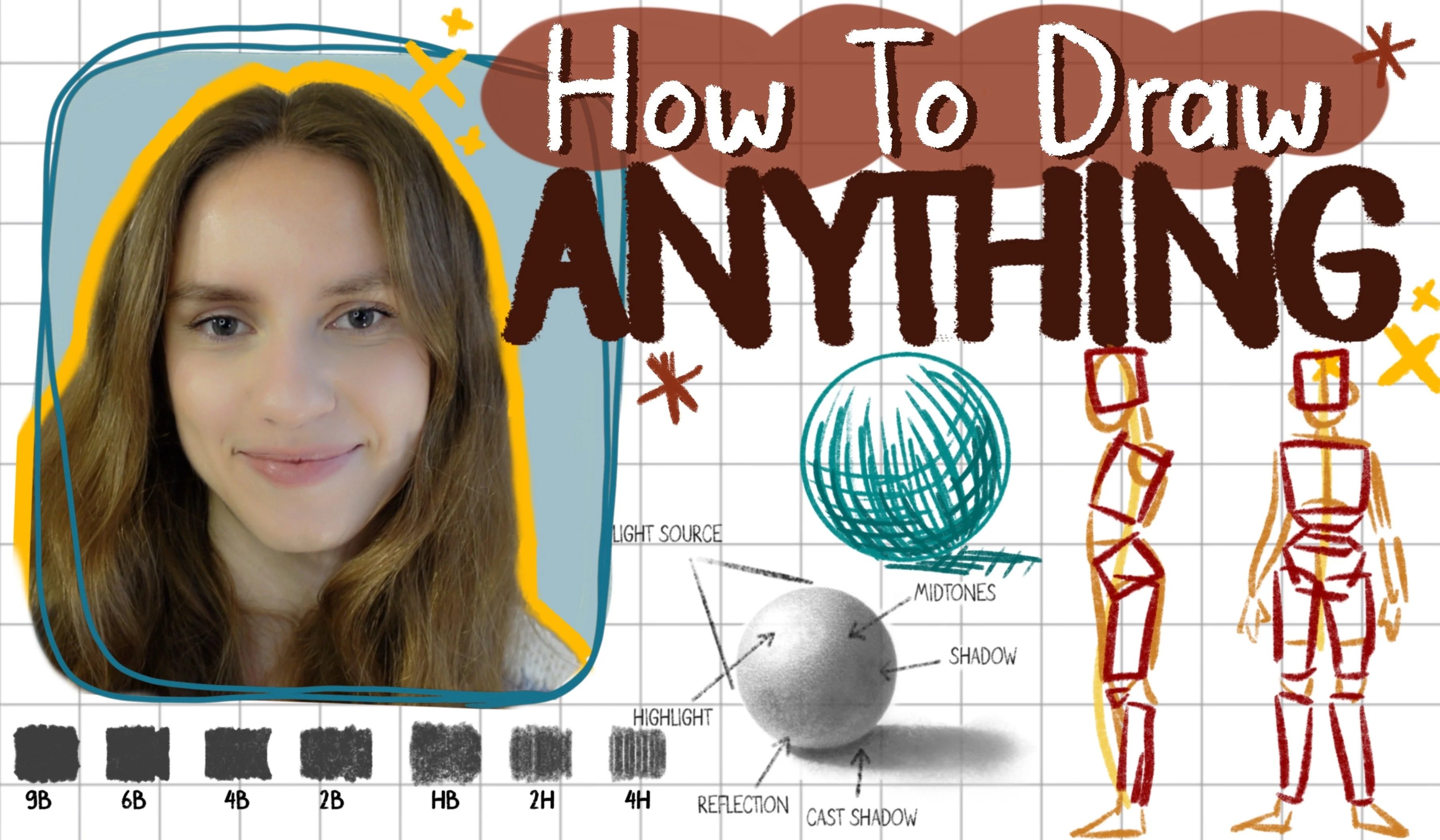 Draw Anything Learn Proportions, Light, Shading, and Values with