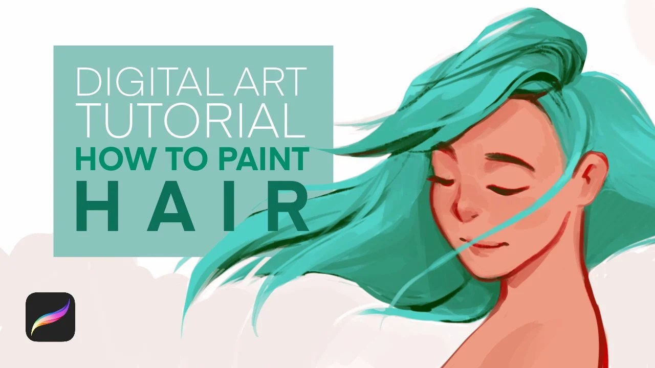 Top 5 how to draw hair digital art in 2023 The first knowledge