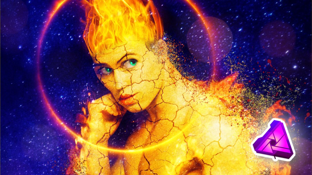 Create A Sexy Devil On Fire Composition In Affinity Photo Adrian