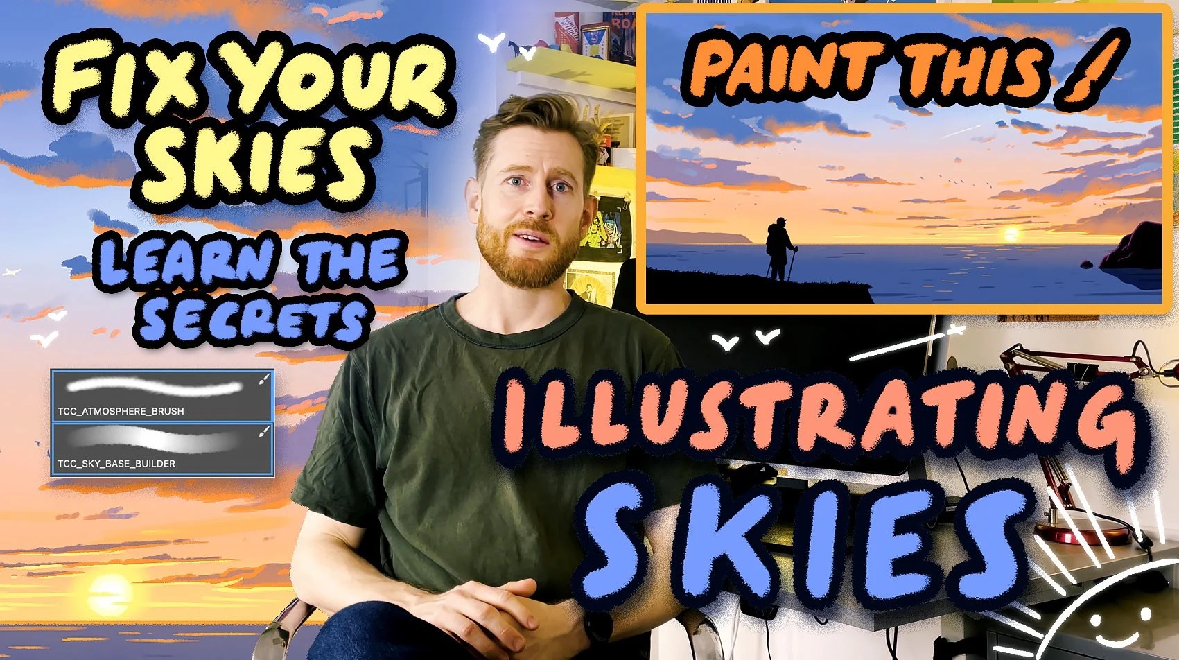 Illustrating Skies. A DEEP DIVE Course On How You Can Learn To Master