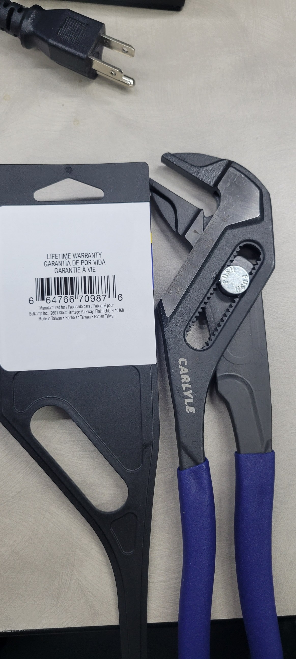 Carlyle/Fujiya 10 in. Pliers Wrench 22.99