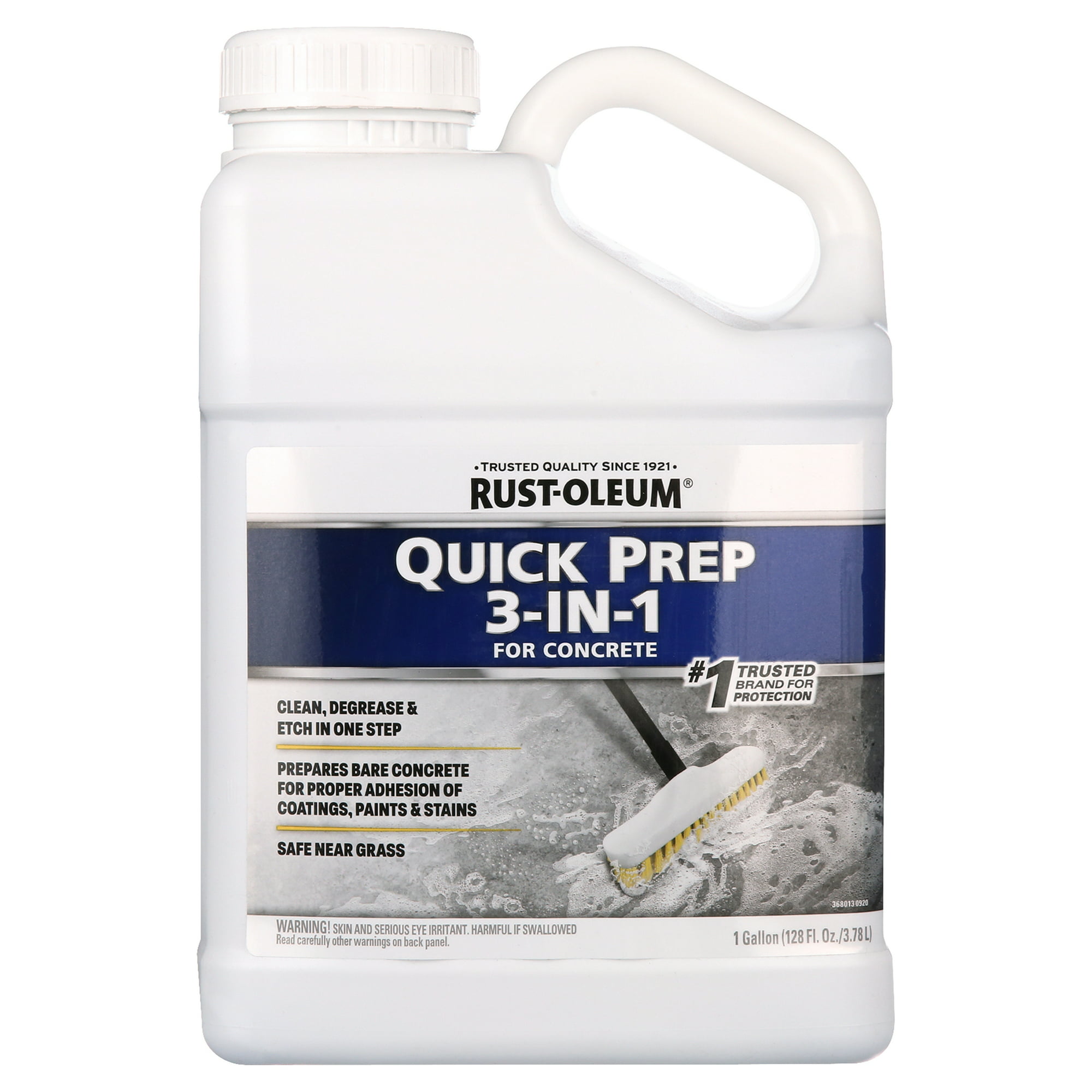 1Gallon RustOleum Quick Prep 3in1 Cleaner, Degreaser & Etch for Concrete