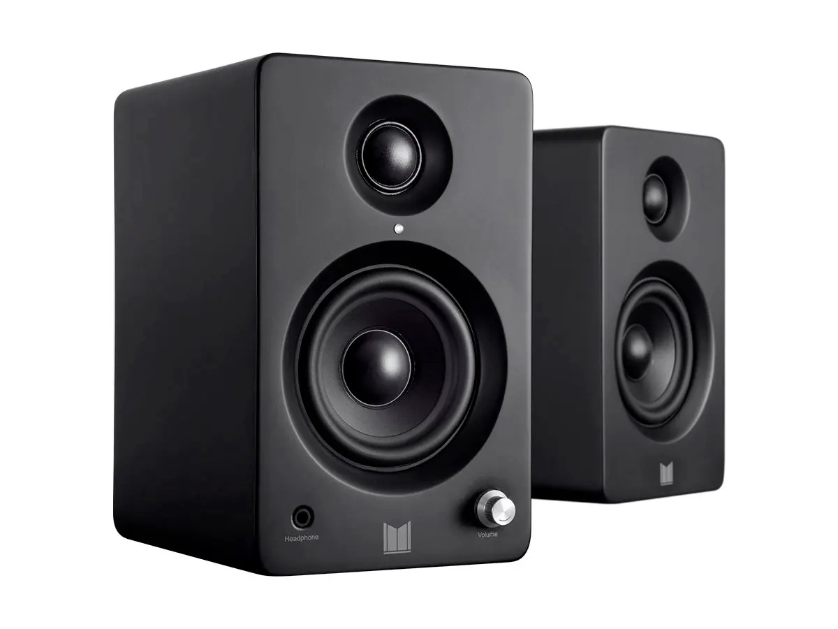 Monolith by Monoprice MM3 Powered Multimedia Speakers with Bluetooth