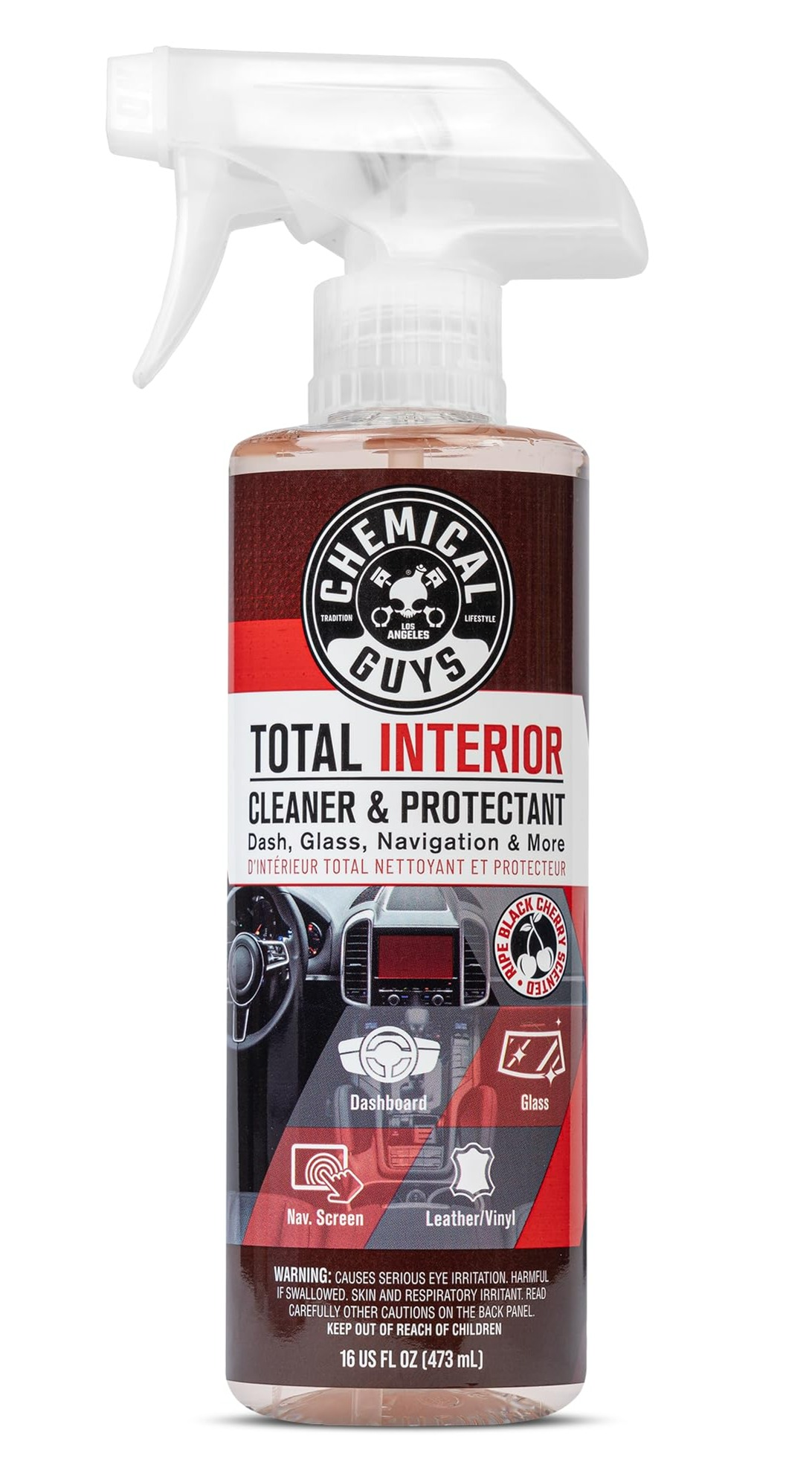 Chemical Guys SPI22516 Total Interior Cleaner & Protectant (Safe on