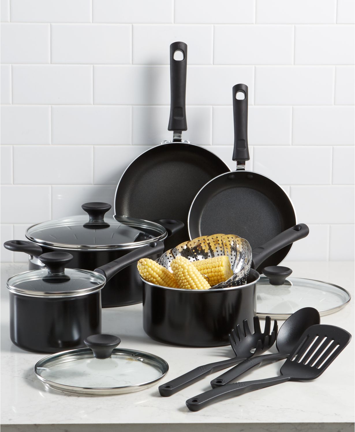 Macy's Tools of the Trade Nonstick 13Pc. Cookware Set 29.99 + Free
