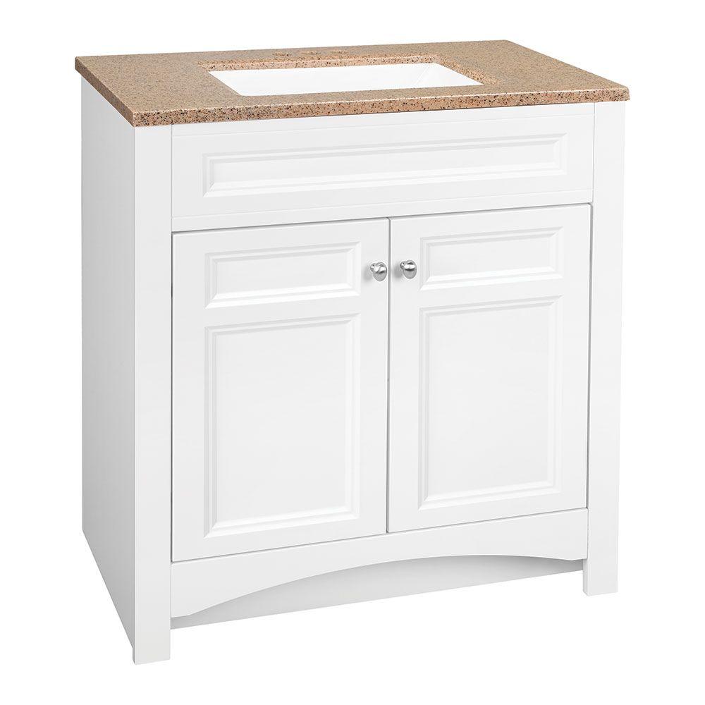 Home Depot YMMV Clearance 55 Glacier Bay 30.5 in. Bath Vanity & Sink
