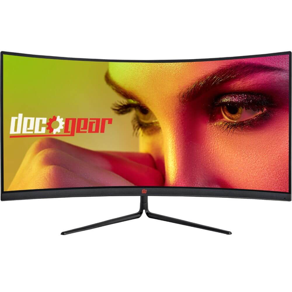 Deco Gear 30 Inch Curved Professional Monitor, 2560x1080, 200 HZ, 1ms