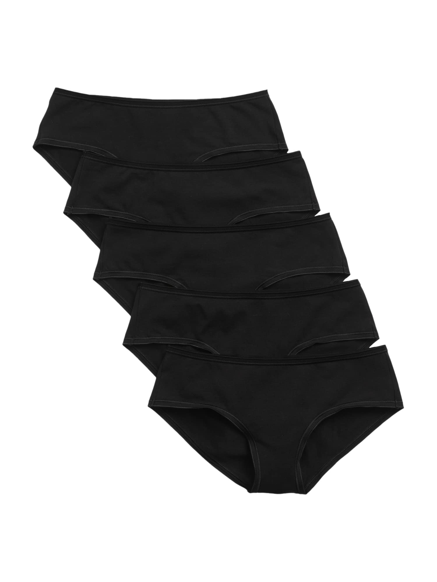 5Pack GAP Women's Stretch Cotton Hipster Underpants Underwear (Black) 15 + Free Shipping w