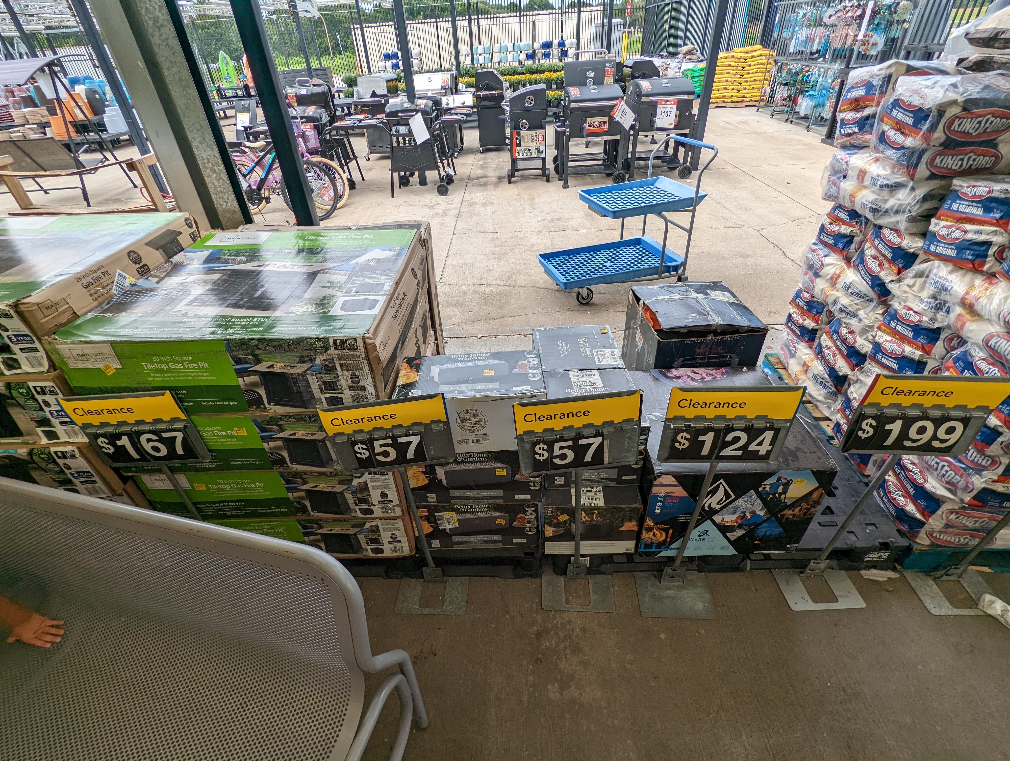 YMMV Walmart Fire Pit Clearance