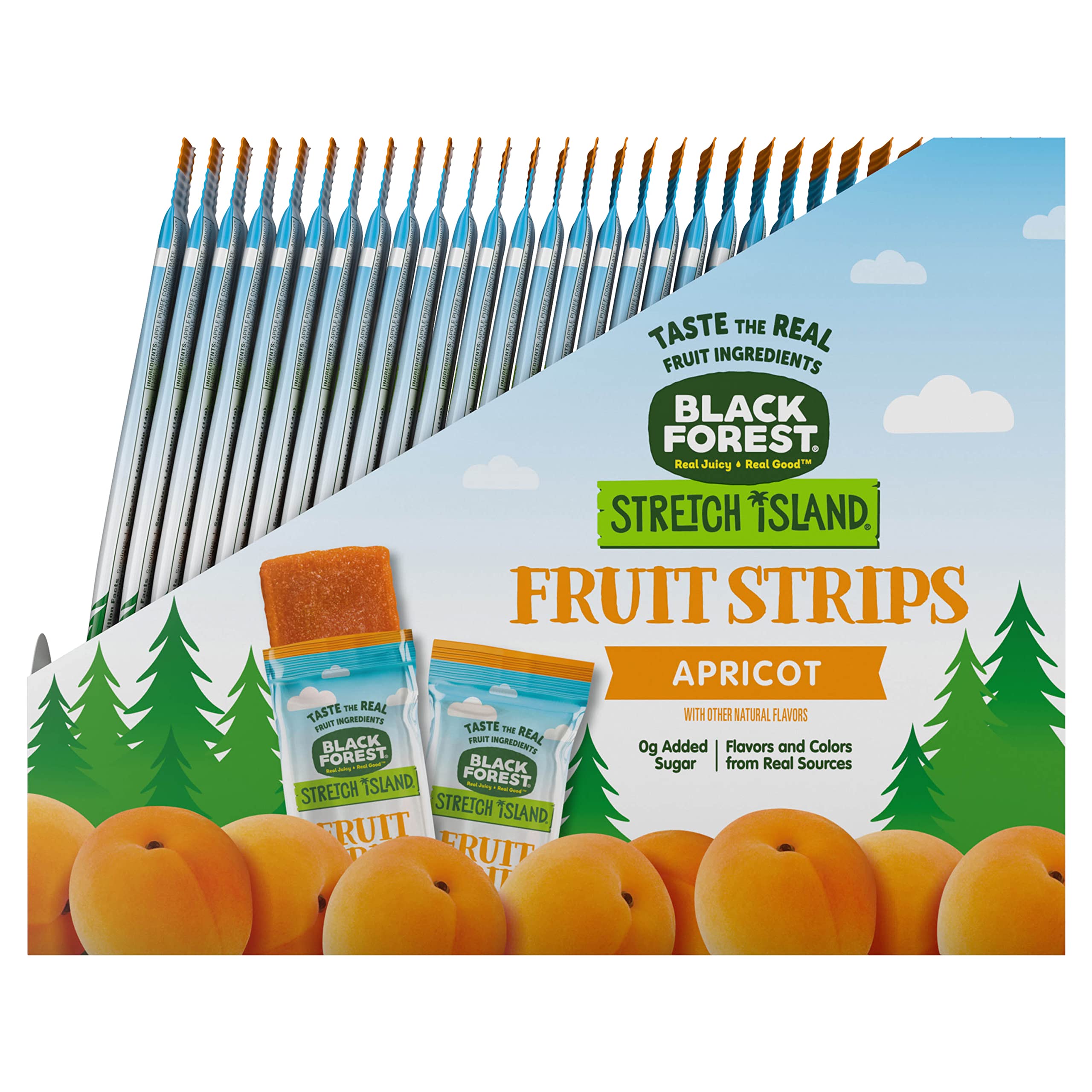 Black Forest Stretch Island Fruit Strips, Apricot 0.5 ounce Strips 30 Pack 9.01 S&S Amazon