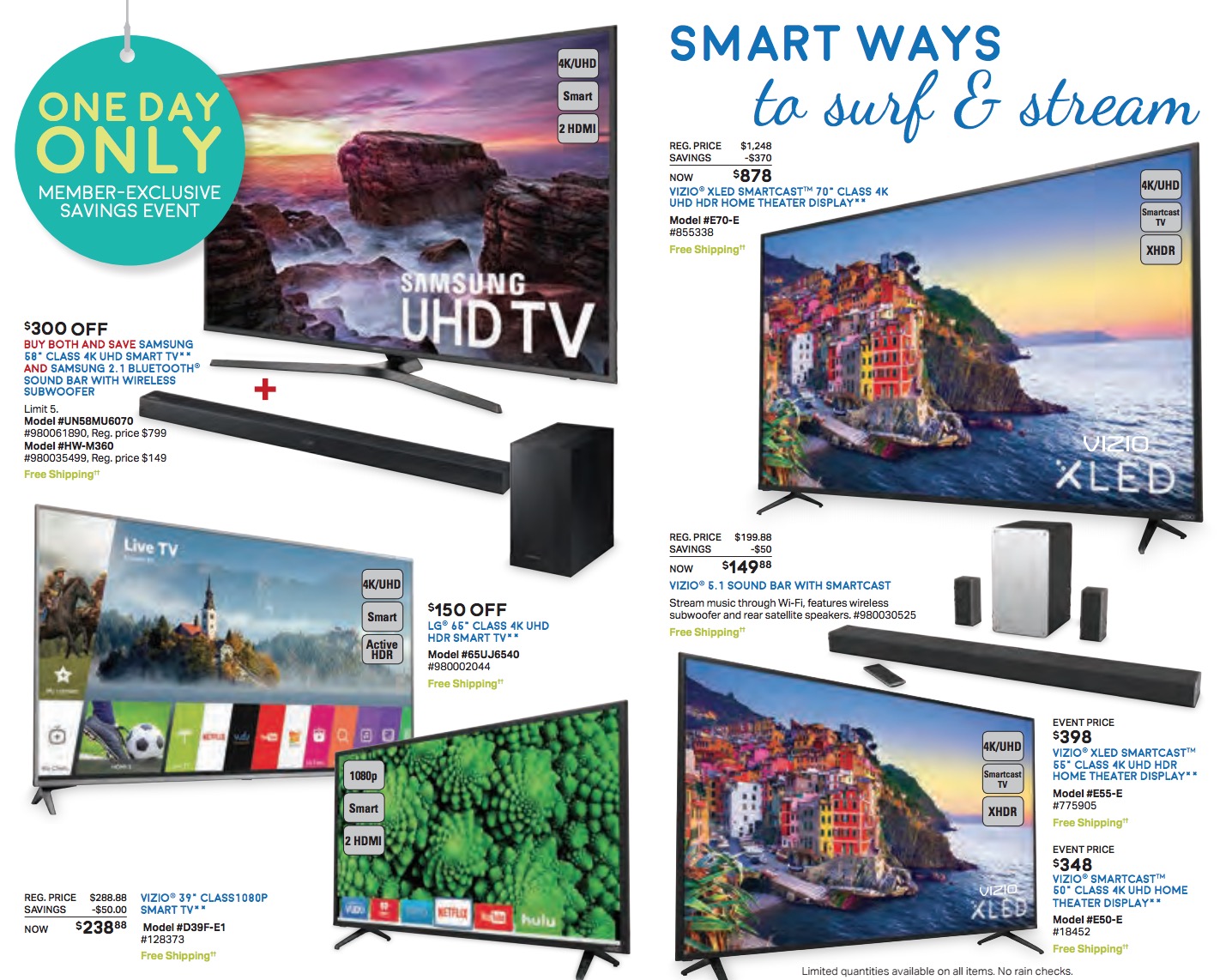 What to Buy at the Sam's Club OneDay Sale on Saturday