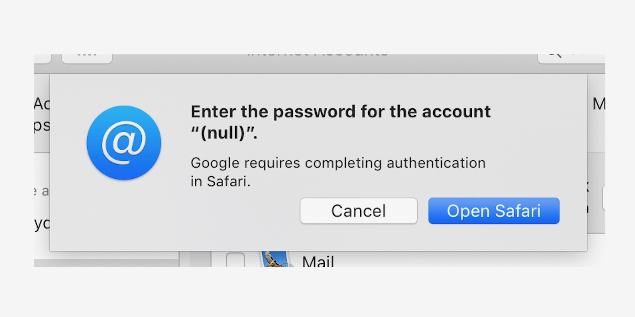 Mac Mail App Gmail Not Working
