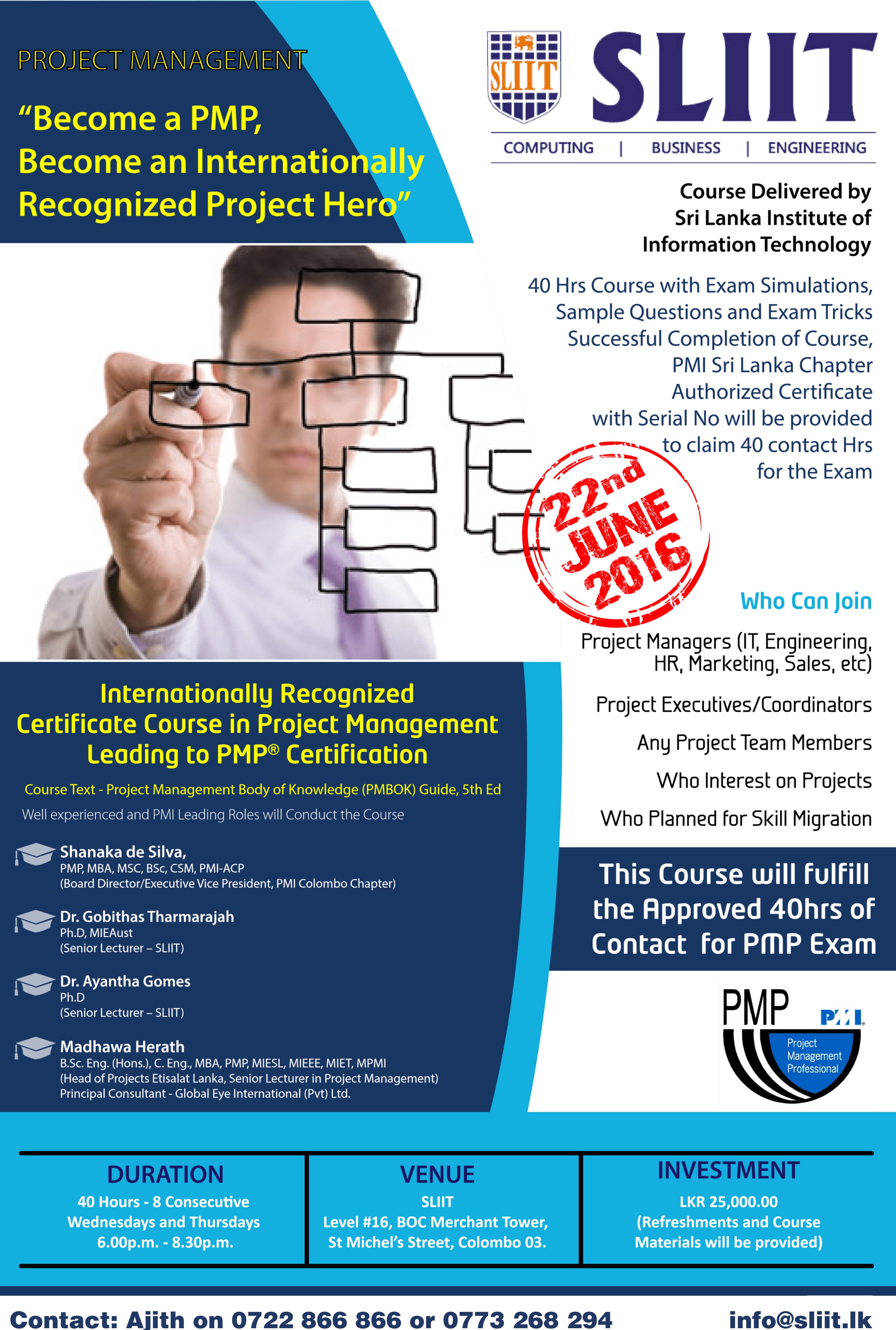 Certificate Course in Project Management SLIIT