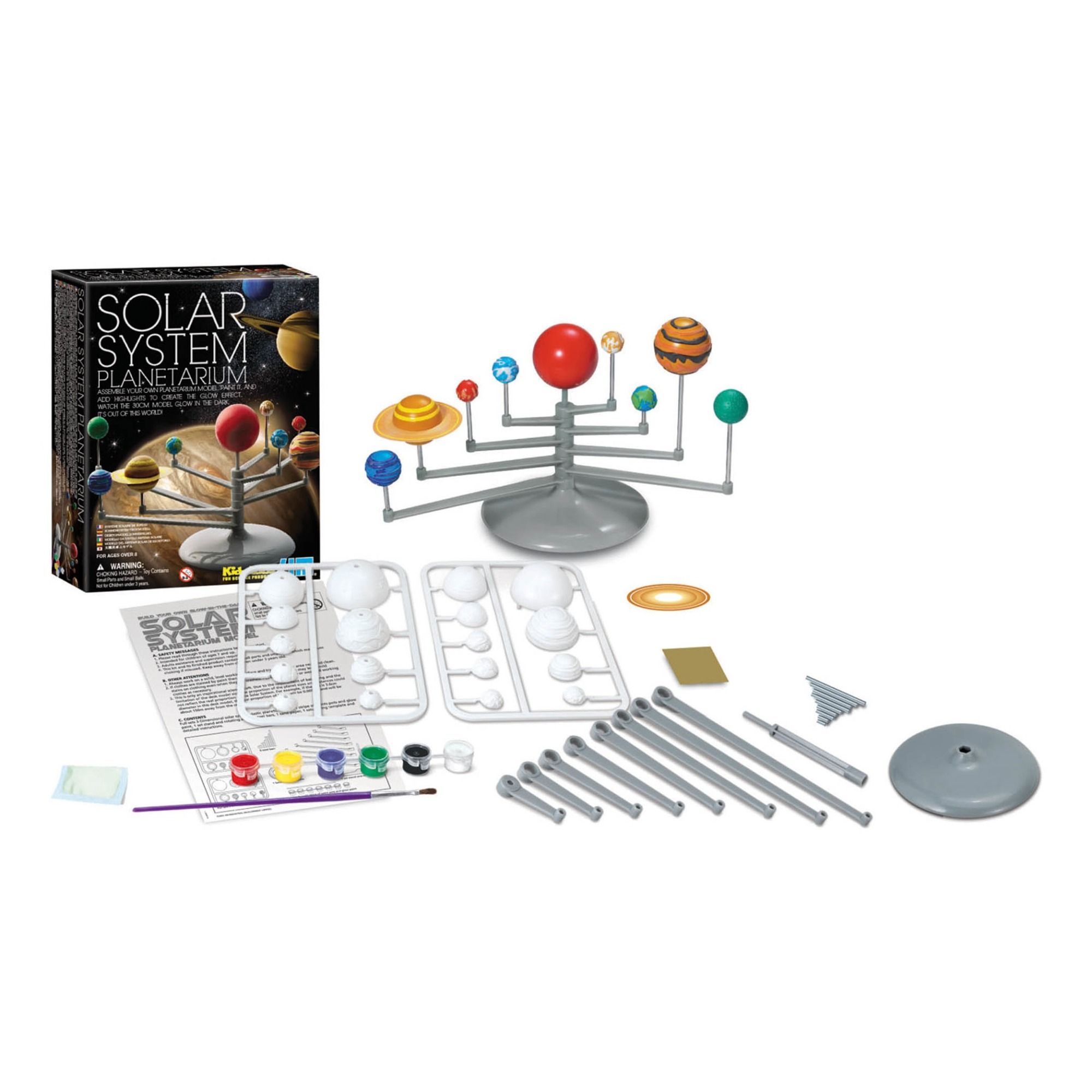 Glow Solar System Kit 4M Toys and Hobbies Children