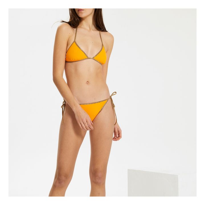 Zweiseitiger Bikini Hampton Apricot Yellow Tooshie Mode