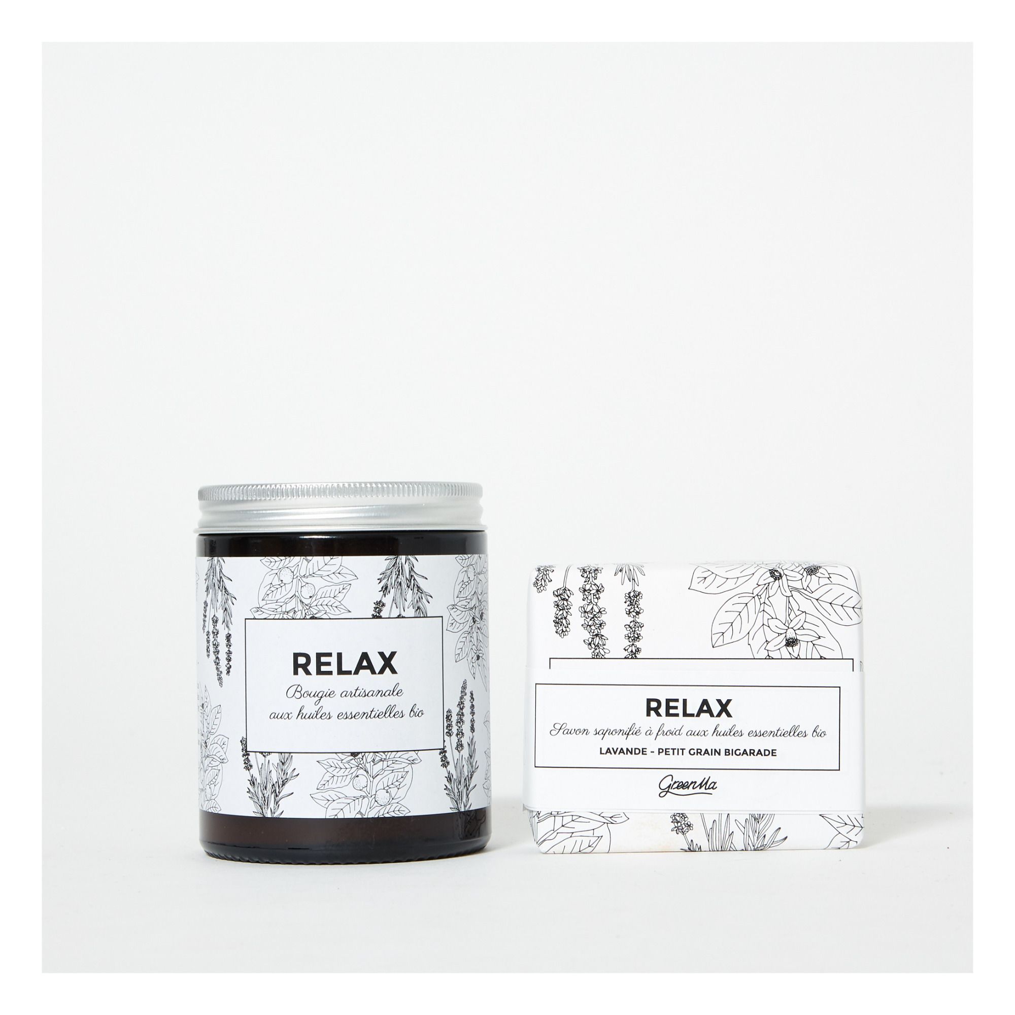 Relax candle GreenMa Design Adult