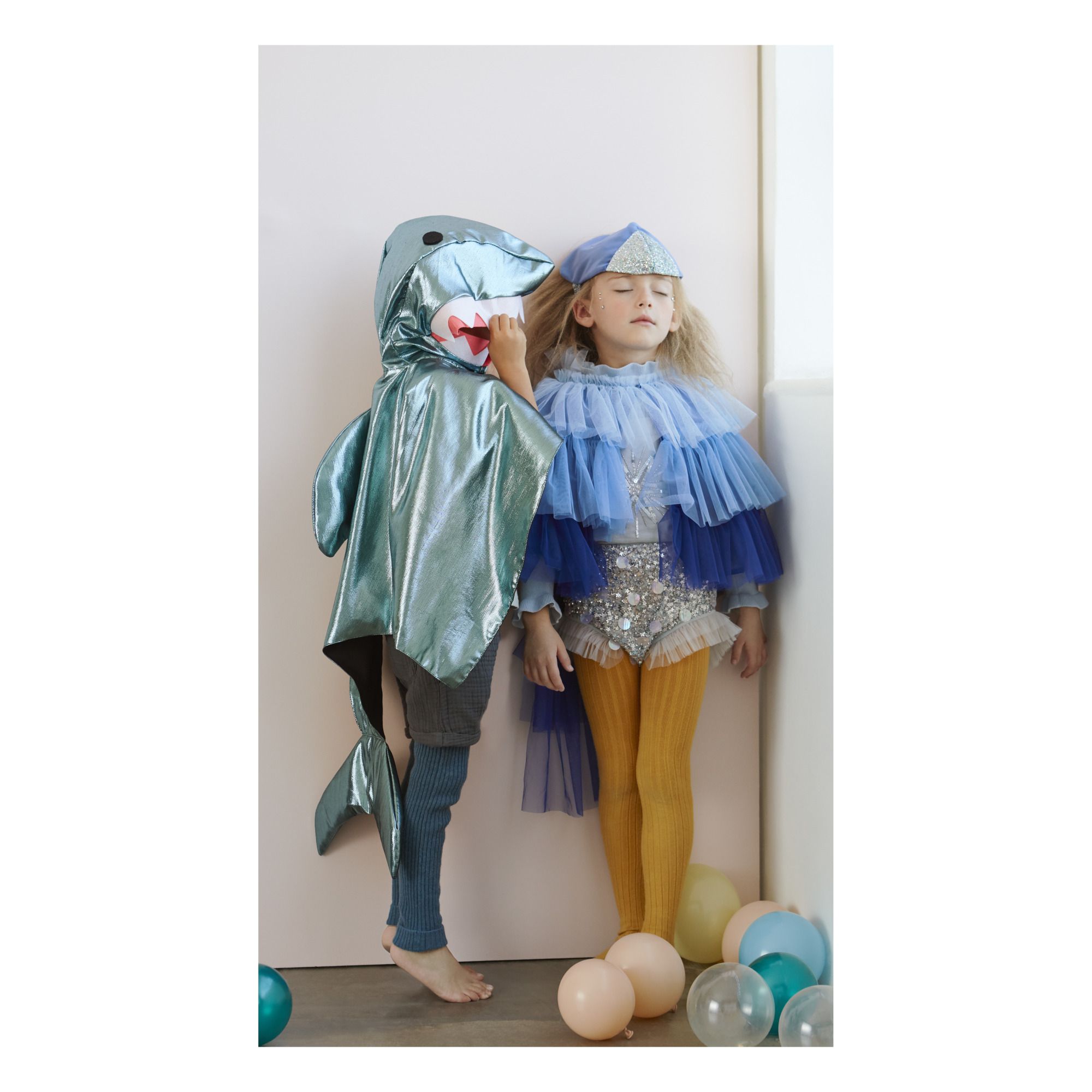 Shark Costume Blue Meri Meri Toys and Hobbies Children