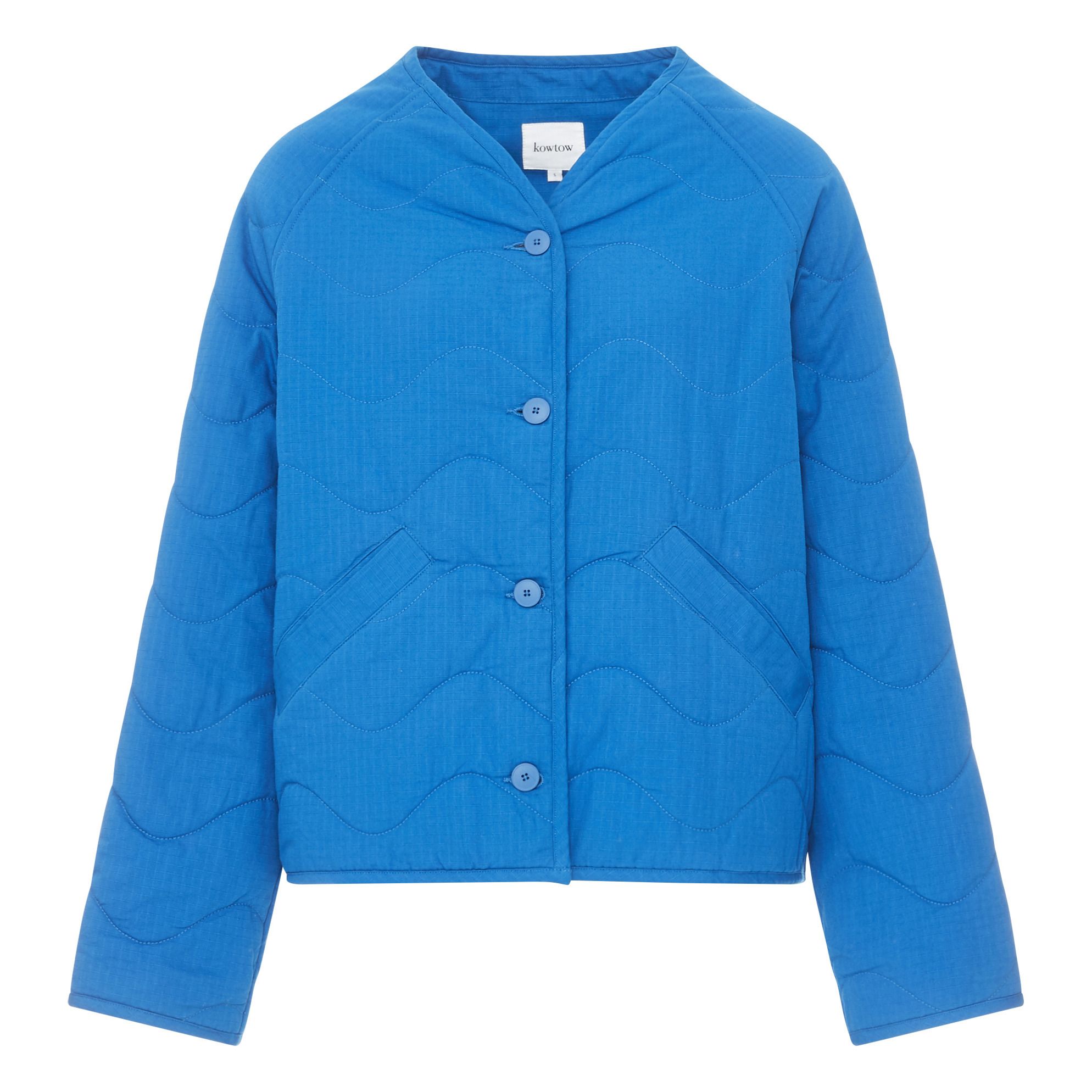 Kowtow Ocean Organic Cotton Jacket Blue Smallable