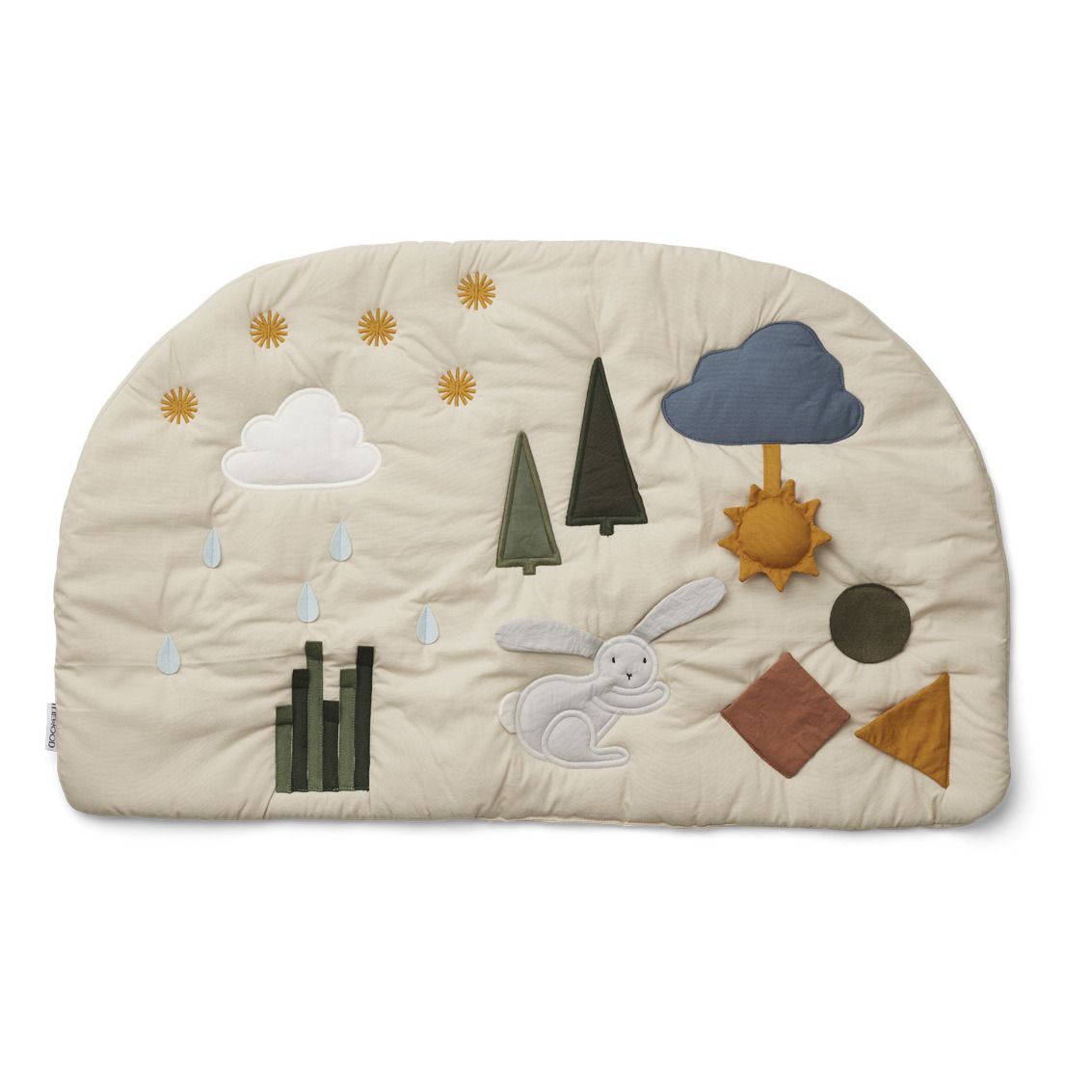 Liewood Sofie Organic Cotton Play Mat Cream Smallable