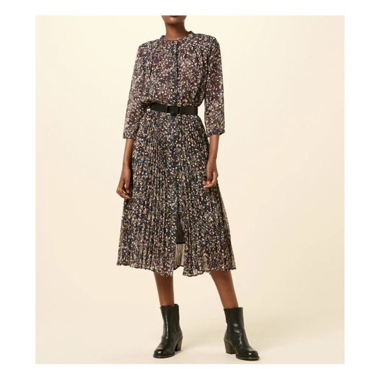 Kleid Painterly Schwarz Sessun Mode Erwachsene