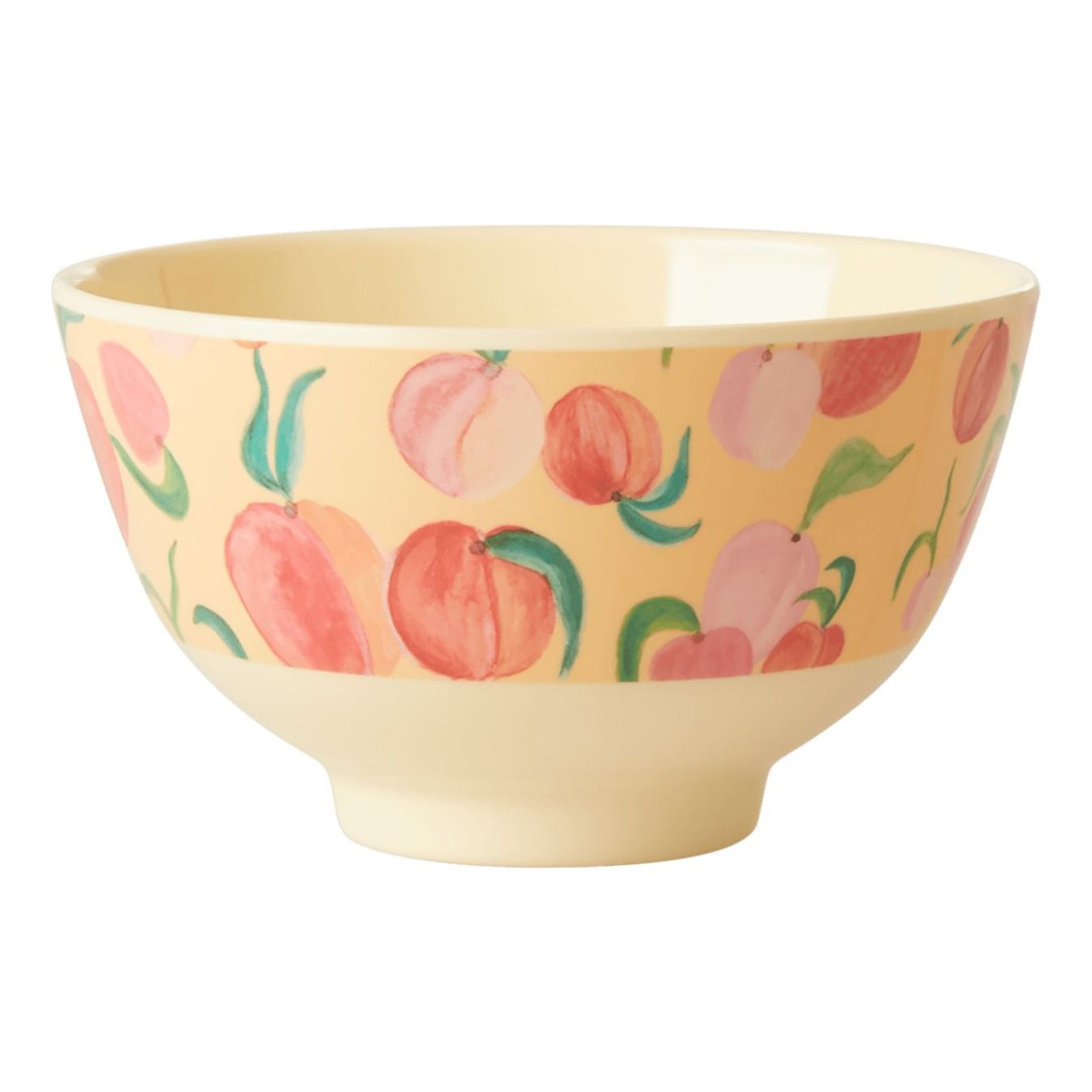 Peach Bowl Rice Design Adult