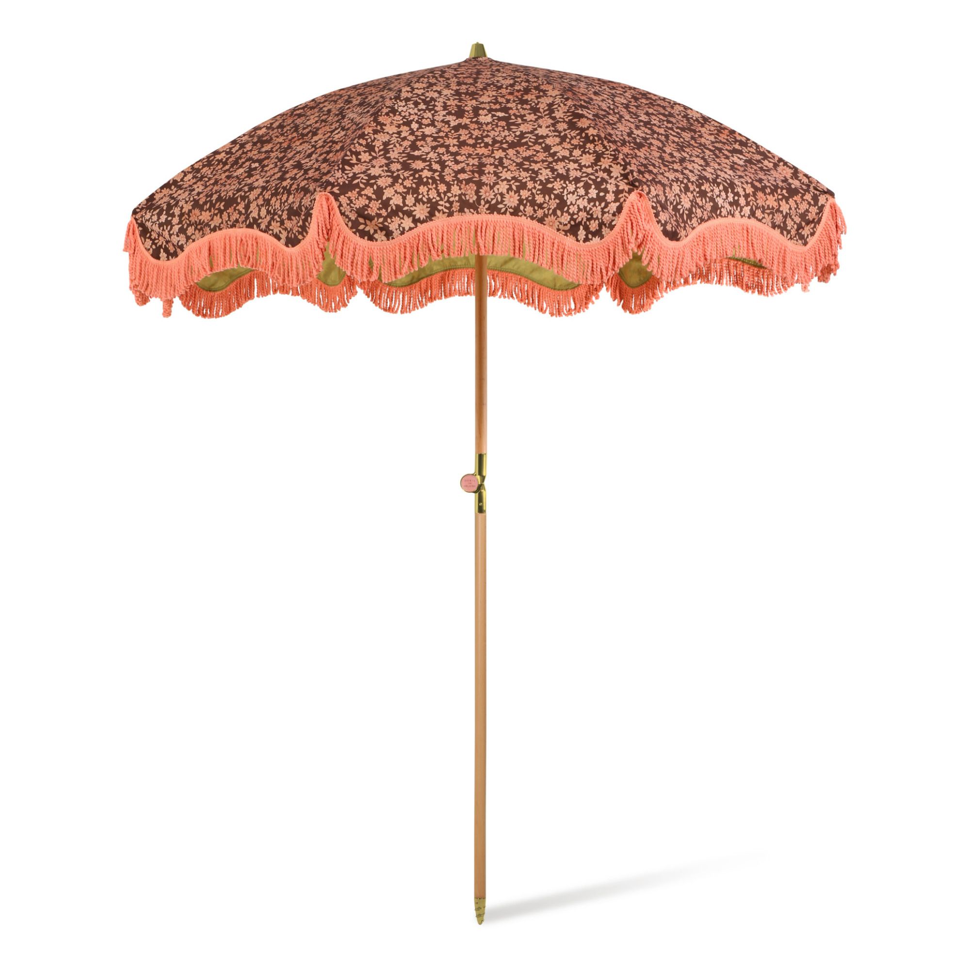hk living parasoll Fringed Parasol - Doris Coral Hkliving Design Adult