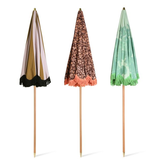 hk living parasoll Fringed Parasol - Doris Coral Hkliving Design Adult
