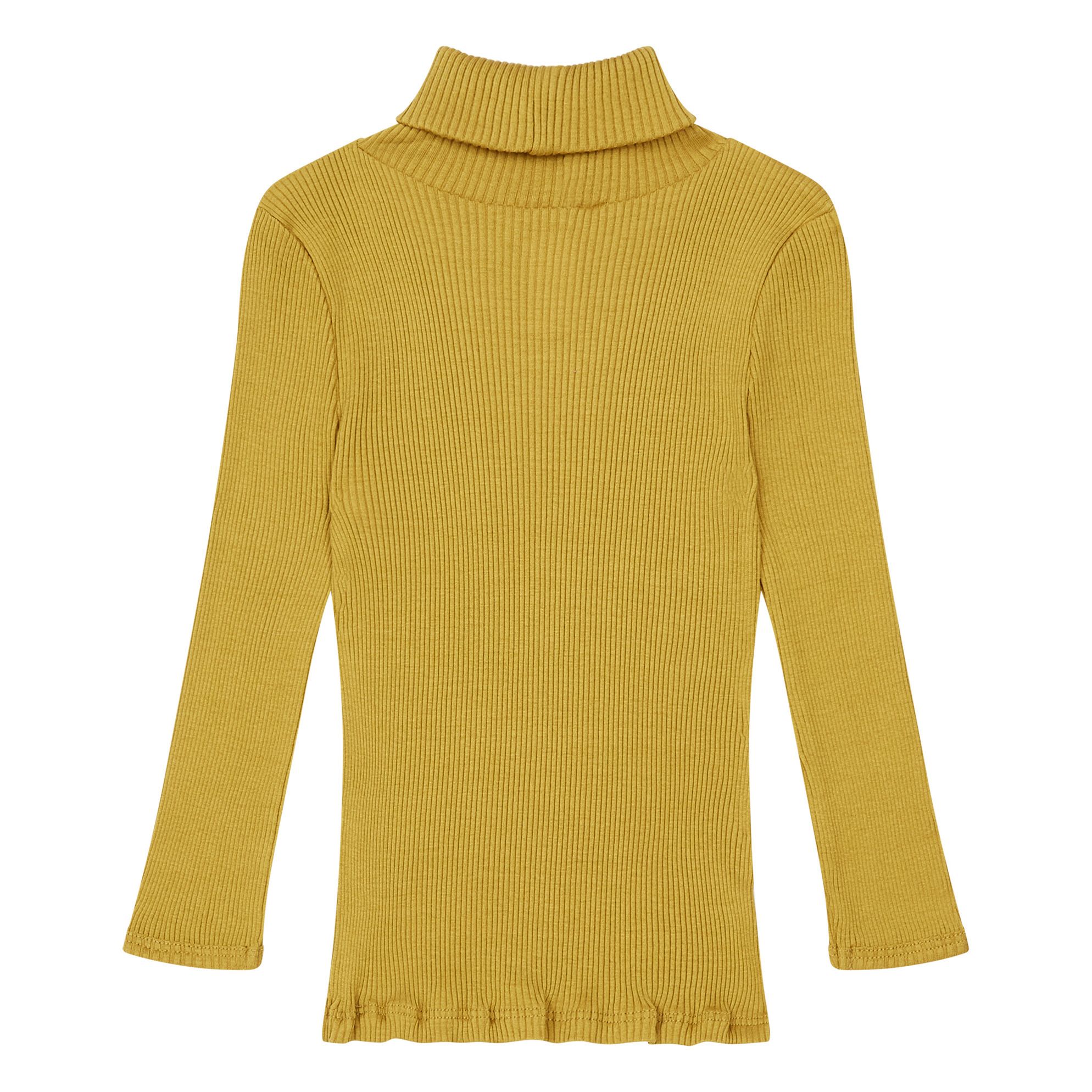 Bui Seamless Silk and Cotton Jumper Brown Minimalisma Fashion Children