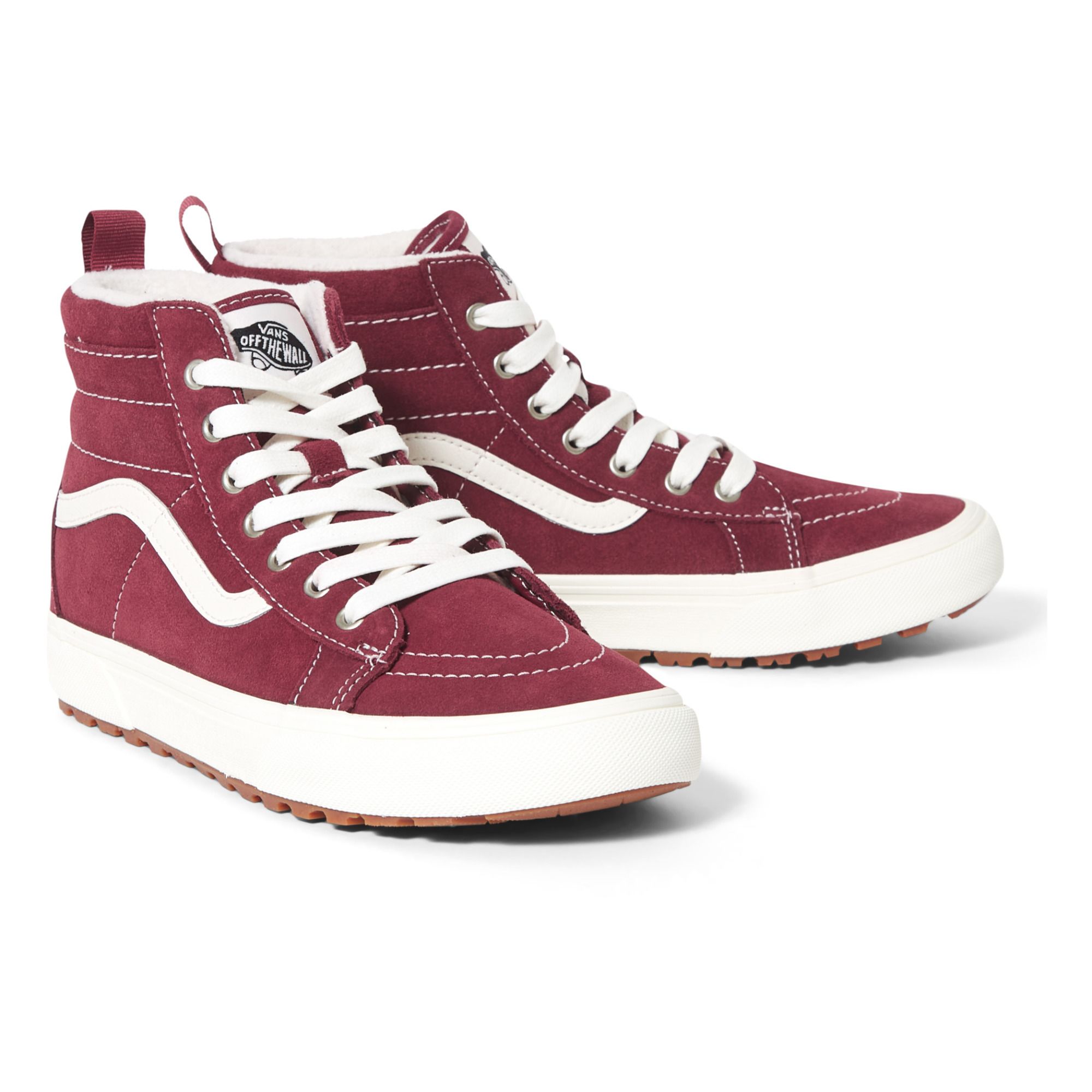 Burgundy Hi Top Vans atelieryuwa.ciao.jp