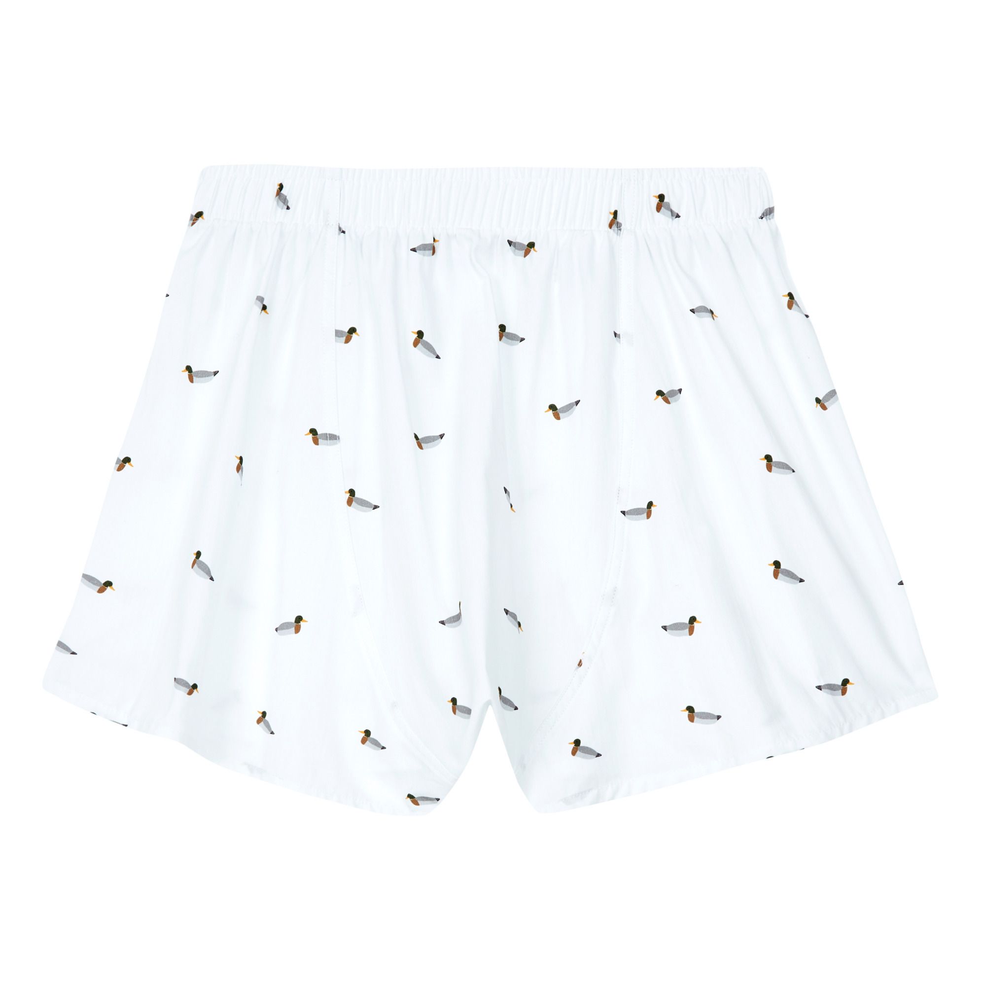 Duck Boxer Shorts White Edmmond Studios Fashion Adult Smallable