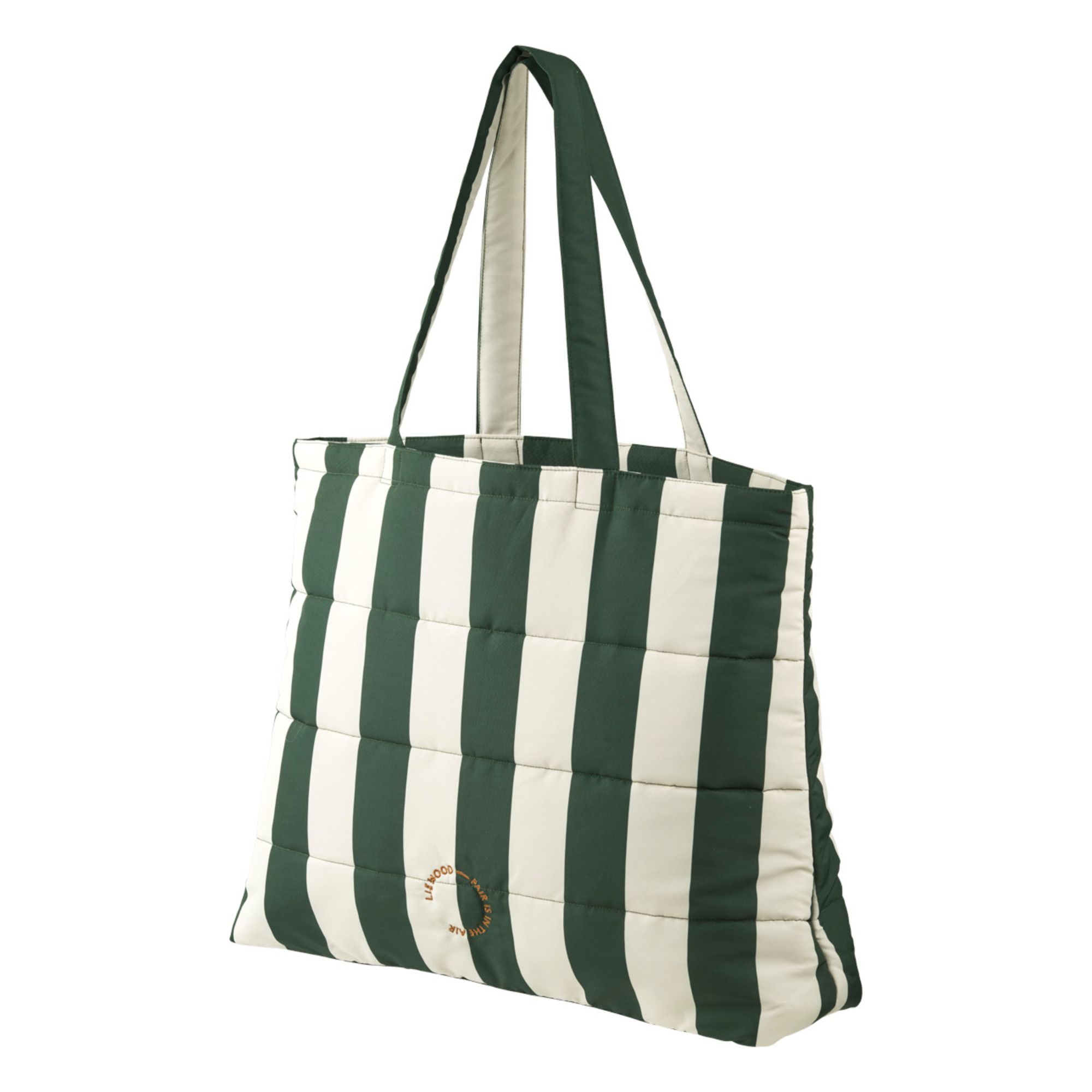 Quilted Shopping Bag Dark green Liewood Design Children, Adult