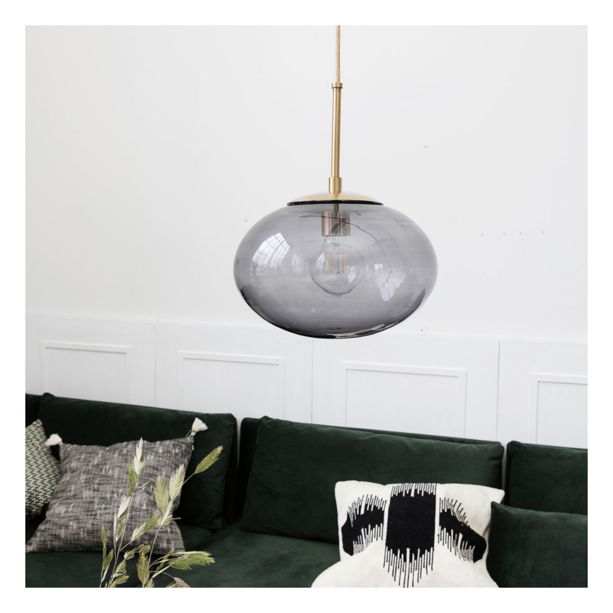 house doctor taklampa Opala Pendant Lamp Grey House Doctor Design Adult