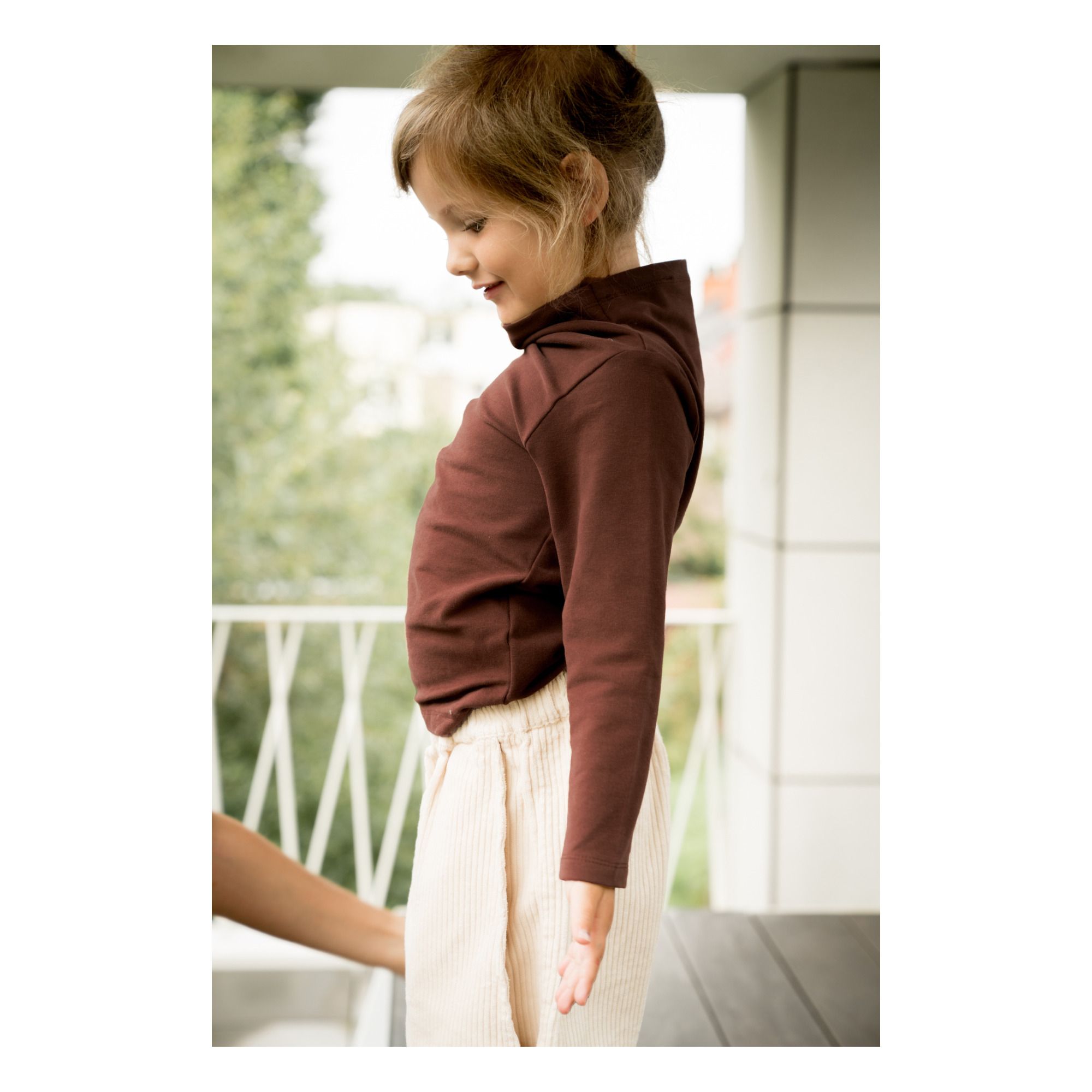 Robby Organic Cotton Jumper Brown Bonnie & The Gang Fashion Baby, Children