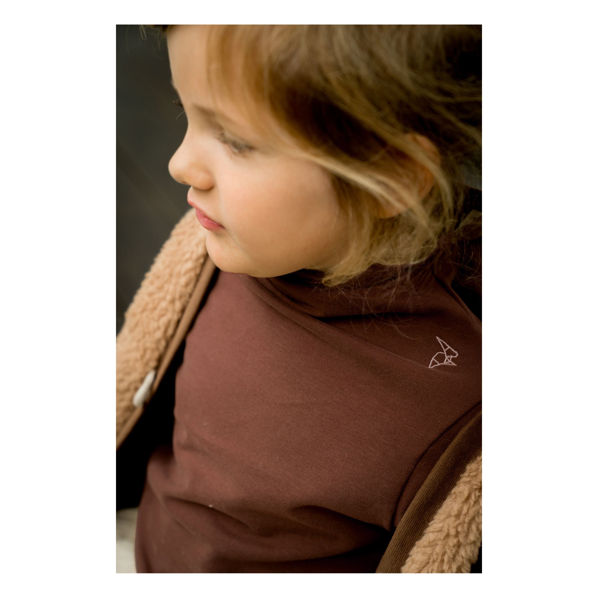 Robby Organic Cotton Jumper Brown Bonnie & The Gang Fashion Baby, Children