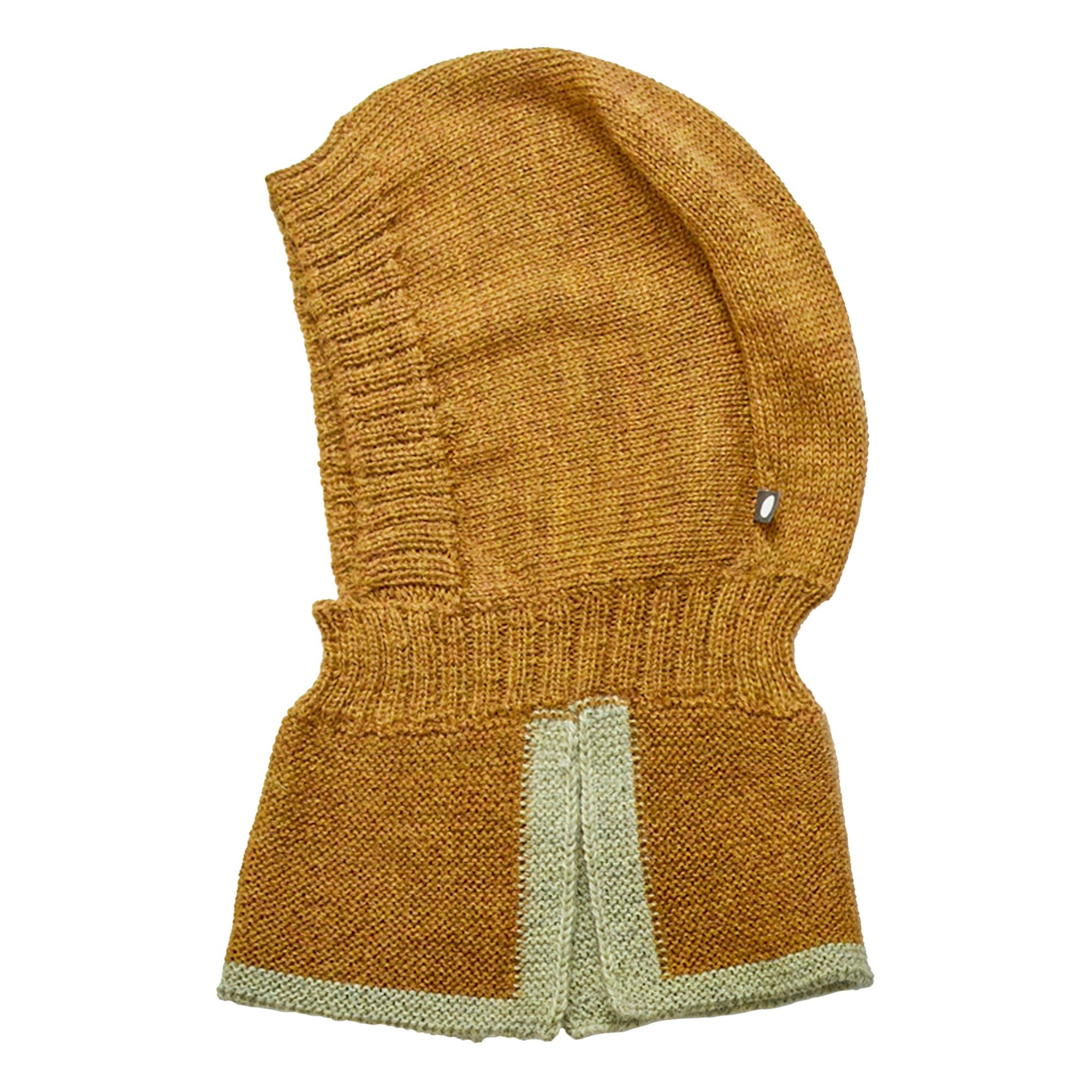 Oeuf NYC Baby Alpaca Wool Balaclava Ochre Smallable