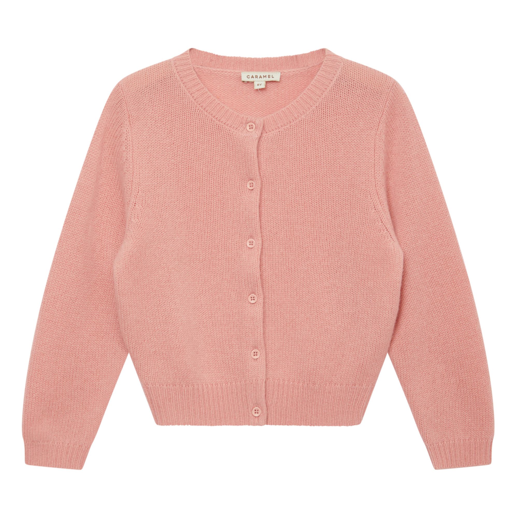 Rosa Cashmere Cardigan Pink Caramel Fashion Children