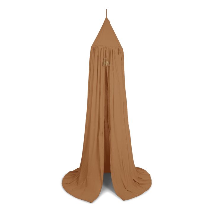 Konges Sløjd Organic Cotton Bed Canopy Camel Smallable