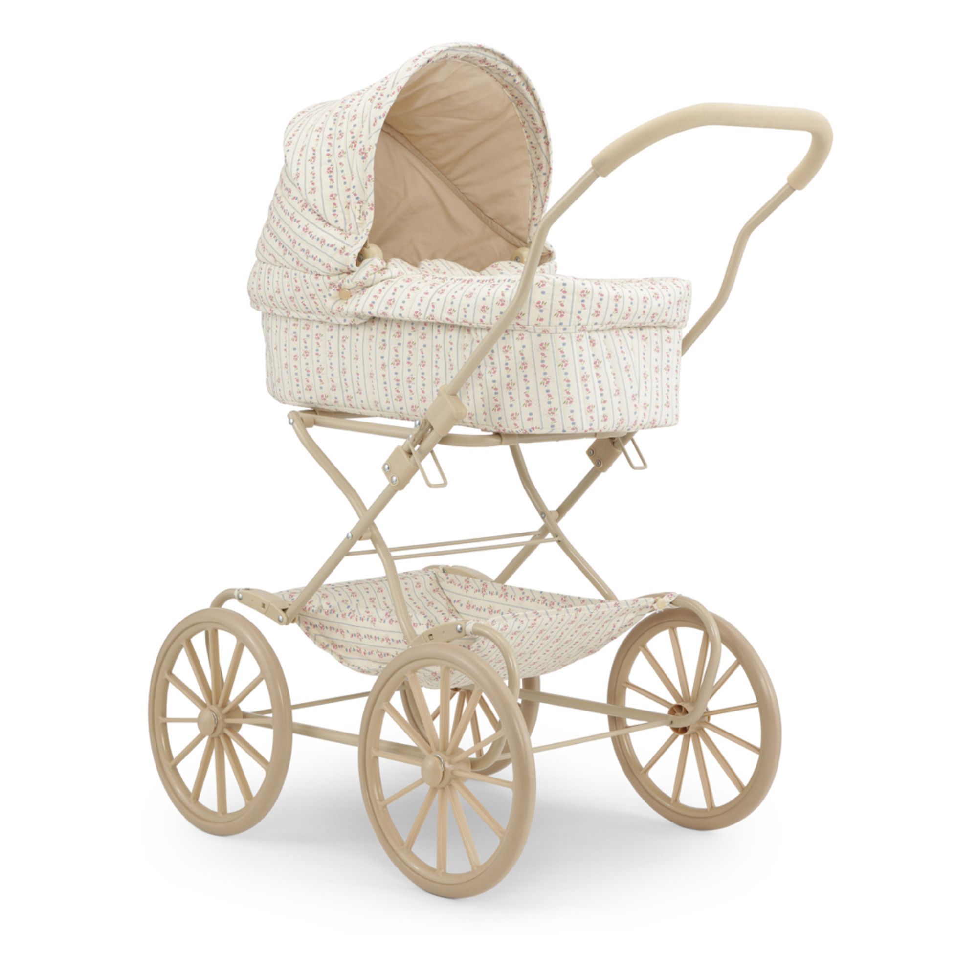 Konges Slojd Nellie Organic Cotton Doll Stroller Pink Smallable