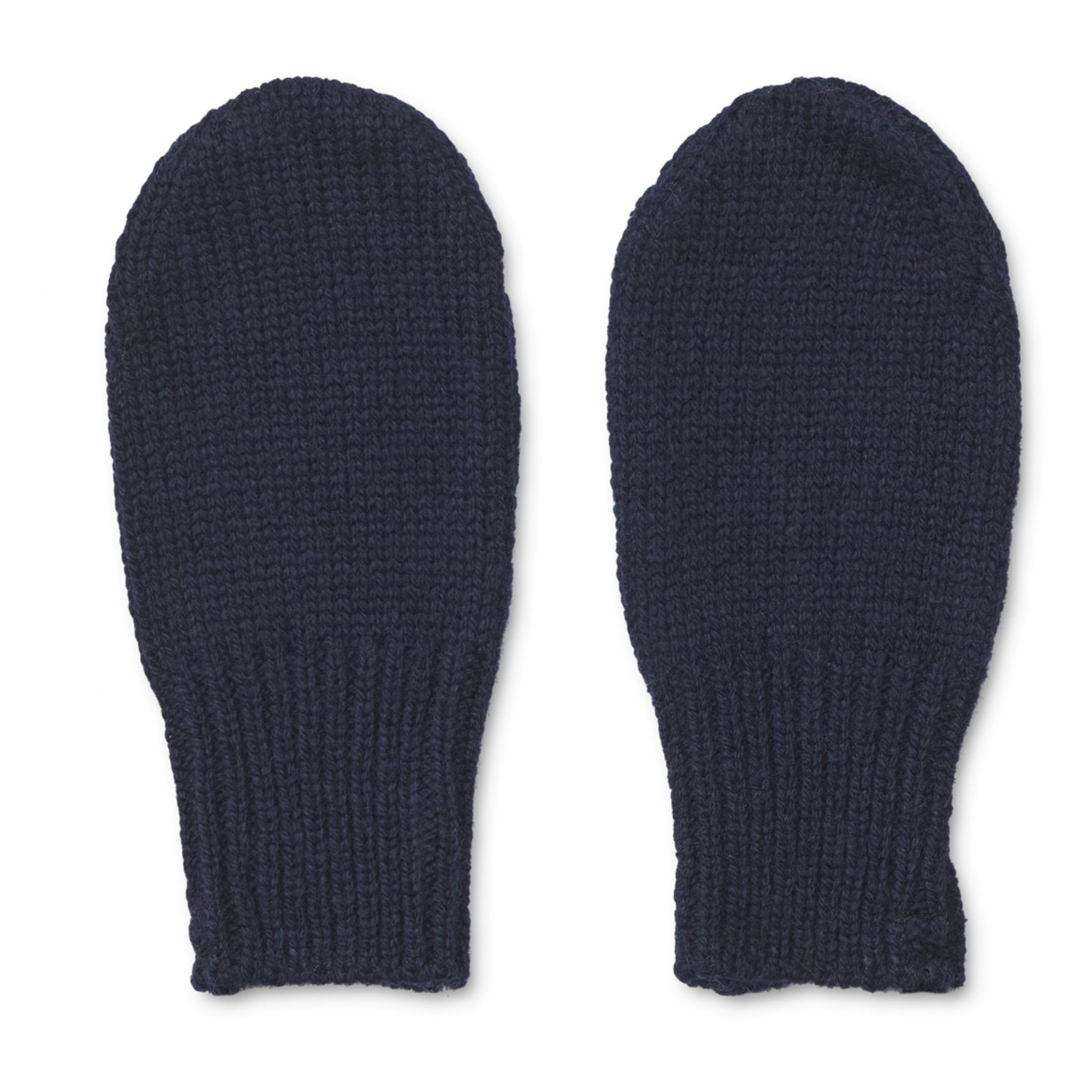Merino Wool Mittens Navy blue Liewood Fashion Baby