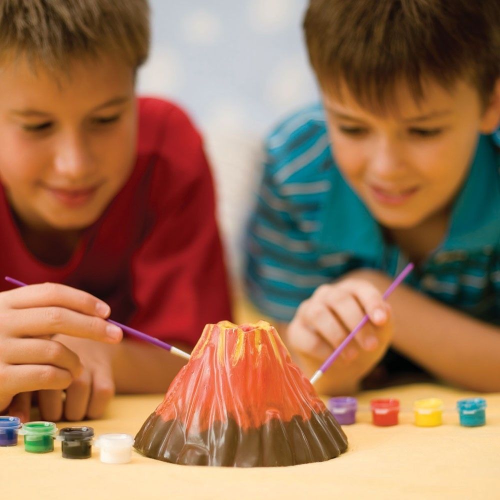 Volcano making kit 4M Toys and Hobbies Children
