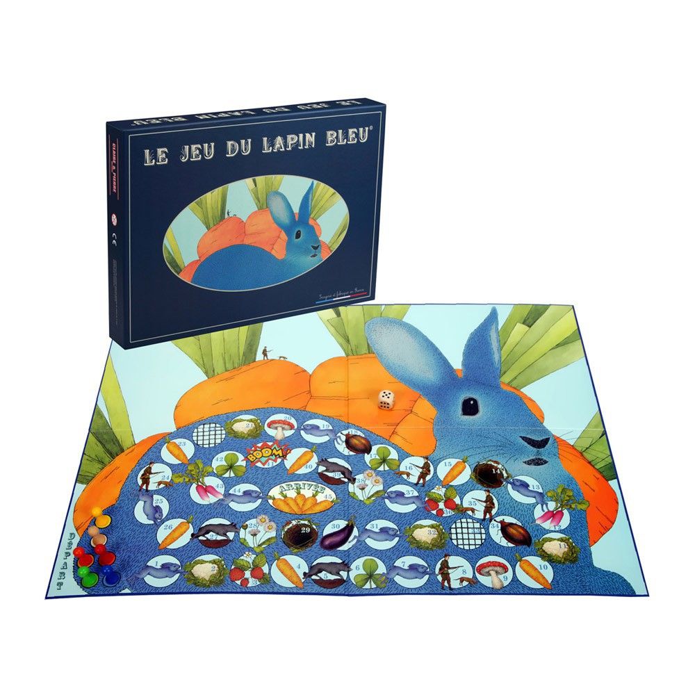 Le jeu du lapin bleu Claire et Pierre Jeux, jouets