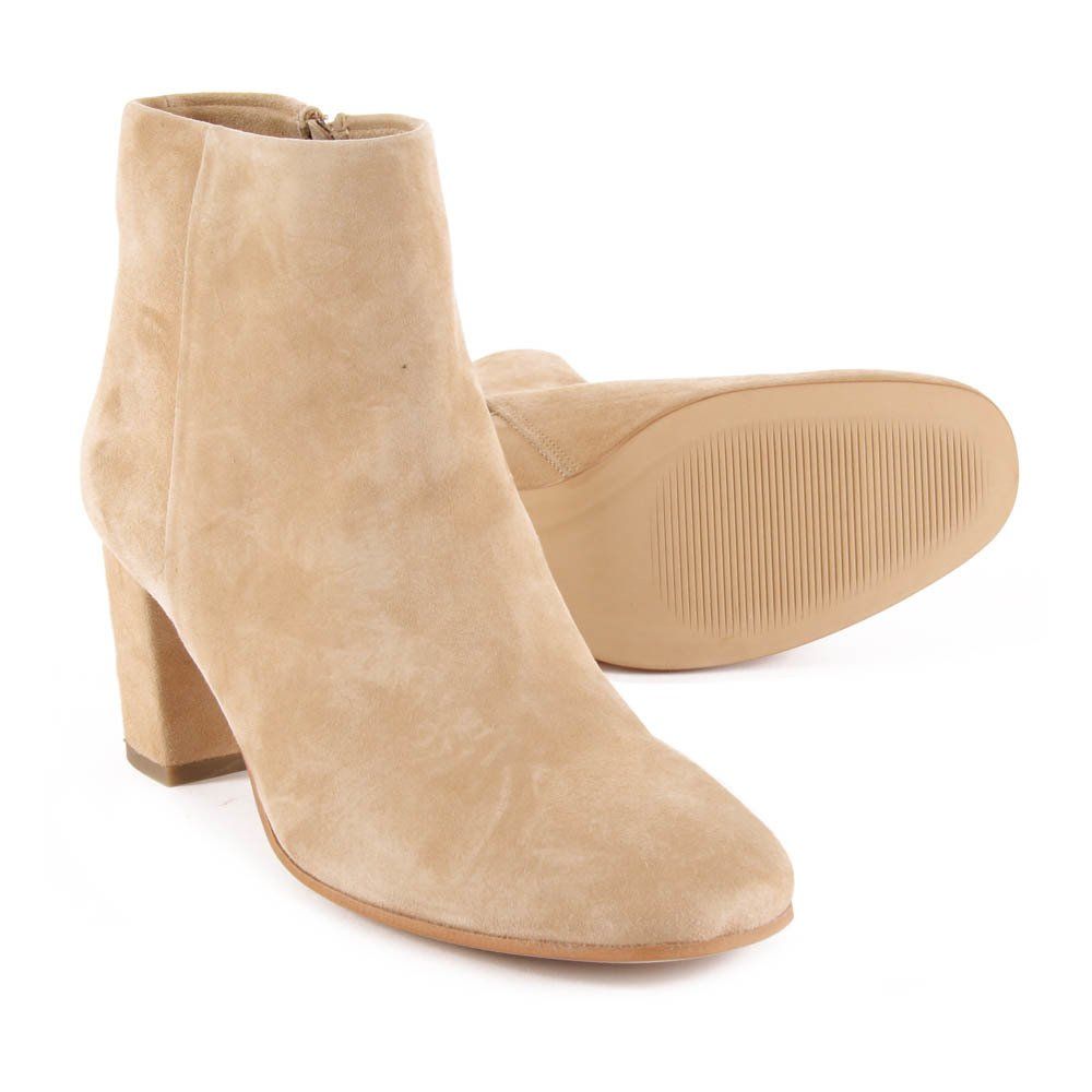 Bottines Talon Swinging Camel Sessun Chaussure Adolescent