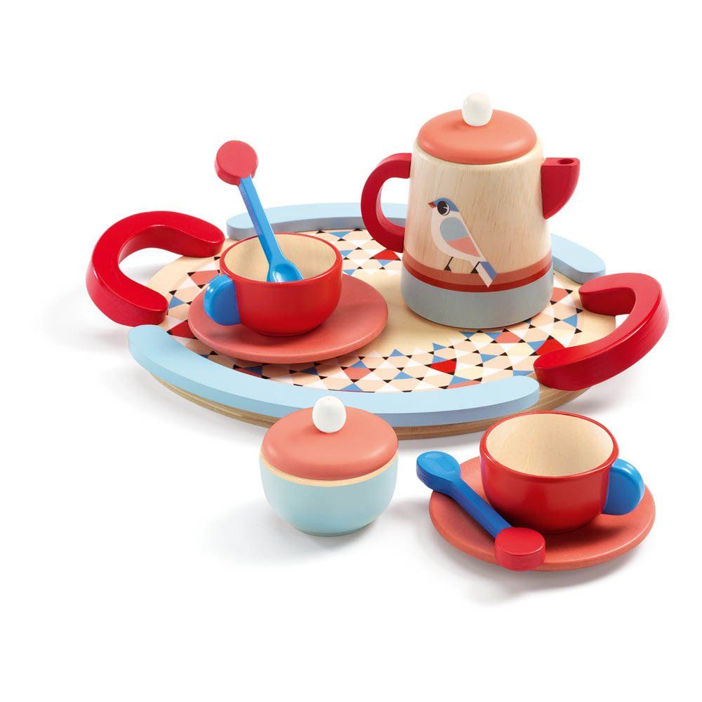 Wooden Tea Set Djeco Toys and Hobbies Children