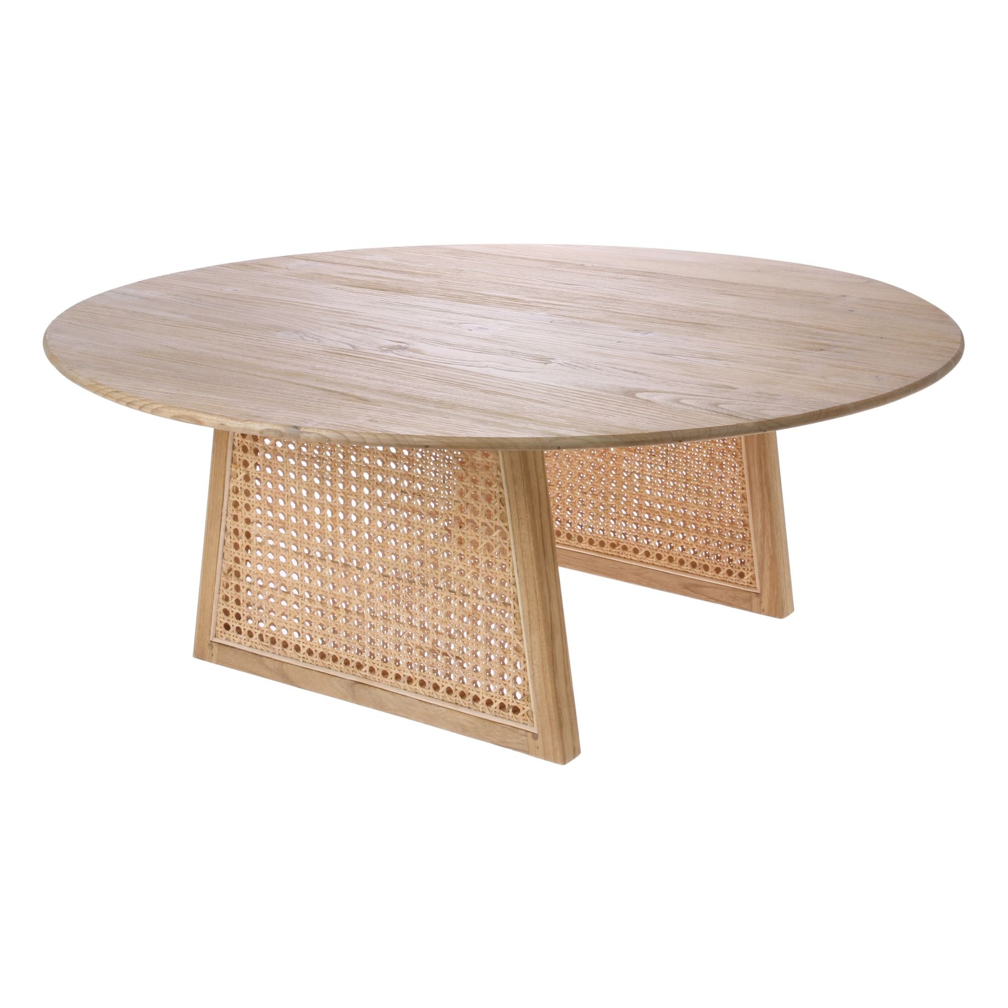 Coffee table with cane webbing HKliving Design Adult