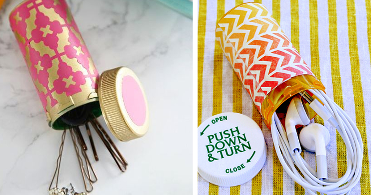 Practical Ideas For Reusing Pill Bottles As Storage Kits Small Joys