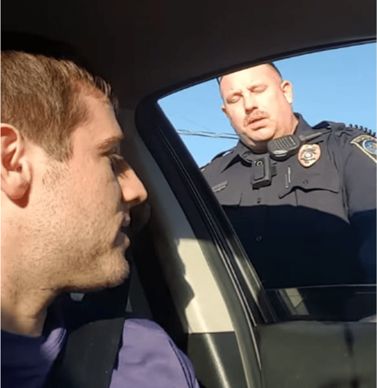 Policeman Caught Lying About 'A New Law' To Uber Driver Who's Actually